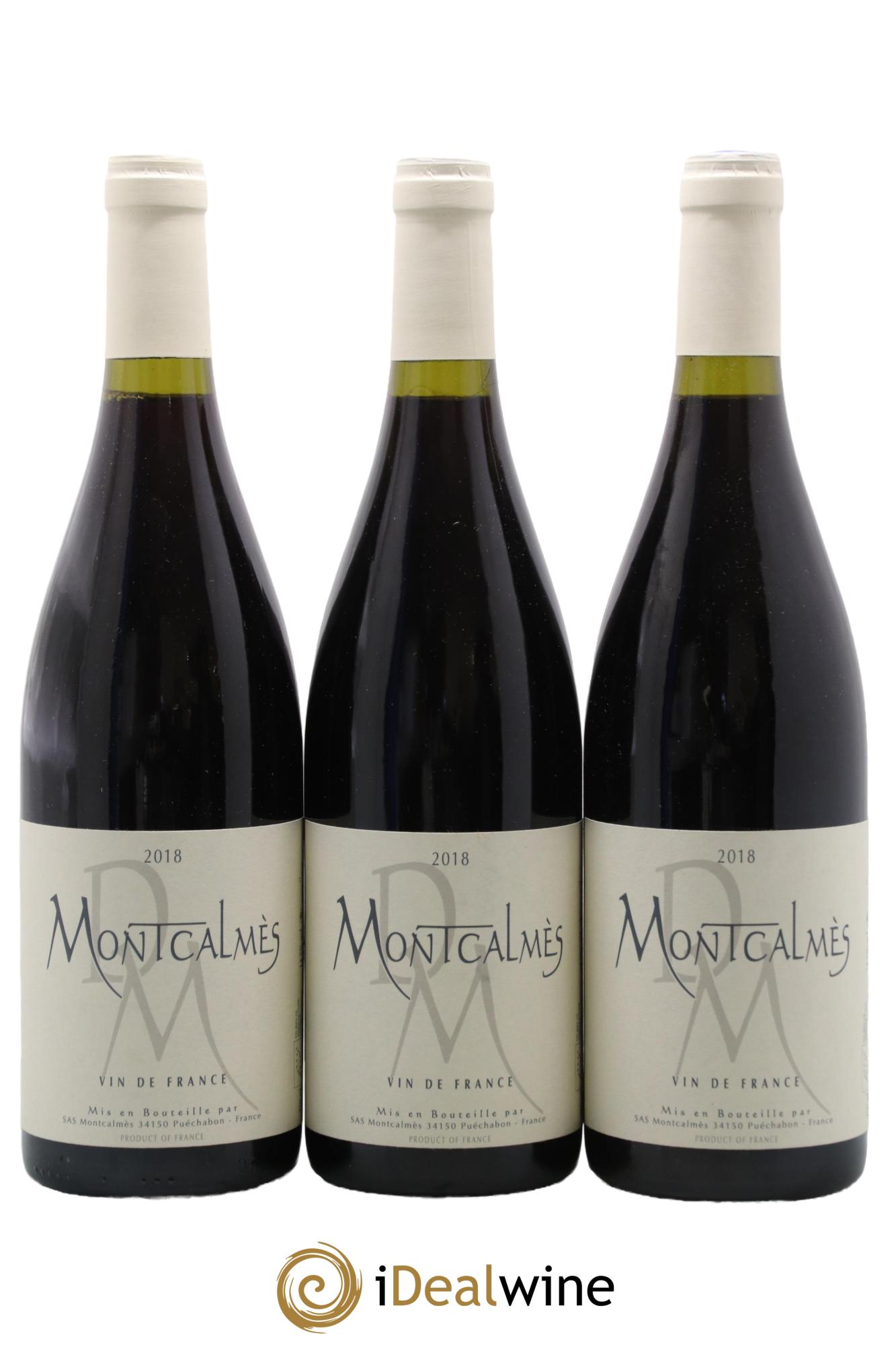 Vin de France Domaine de Montcalmès Frédéric Pourtalié 2018 - Posten von 3 Flaschen - 0