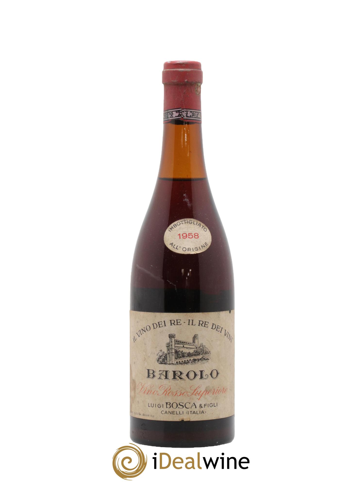 Barolo DOCG Superiore Luigi Bosca 1958 - Lotto di 1 bottiglia - 0