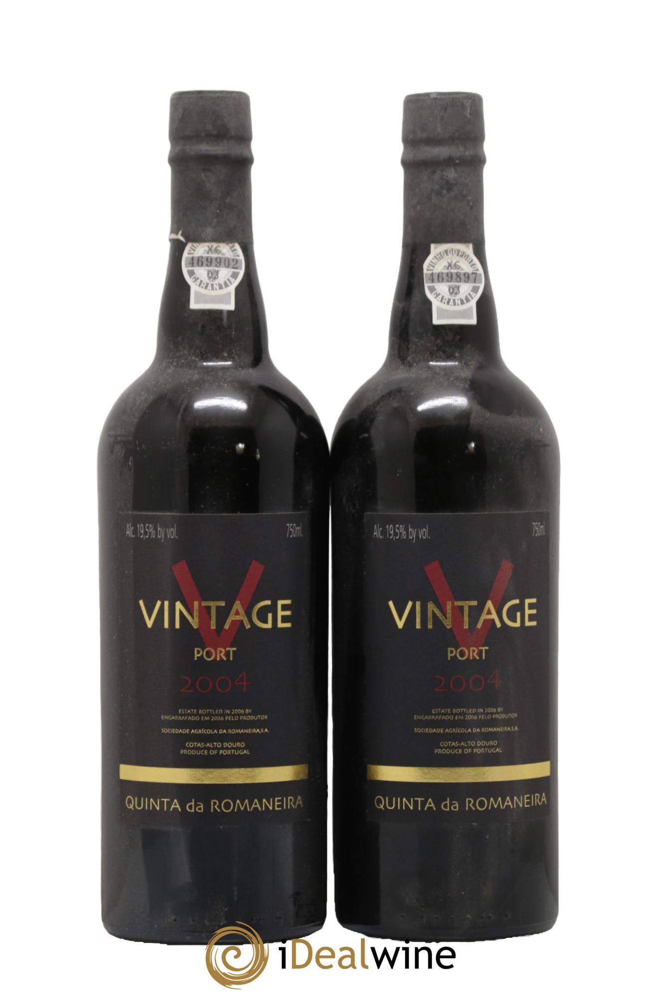 Porto Vintage Quinta da Romaneira 2004 - Lot de 2 bouteilles - 0