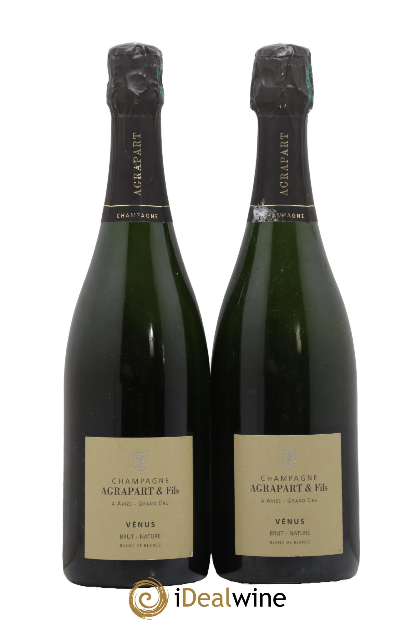 Brut Nature Blanc de Blancs Vénus Pascal Agrapart 2008 - Lot of 2 bottles - 0