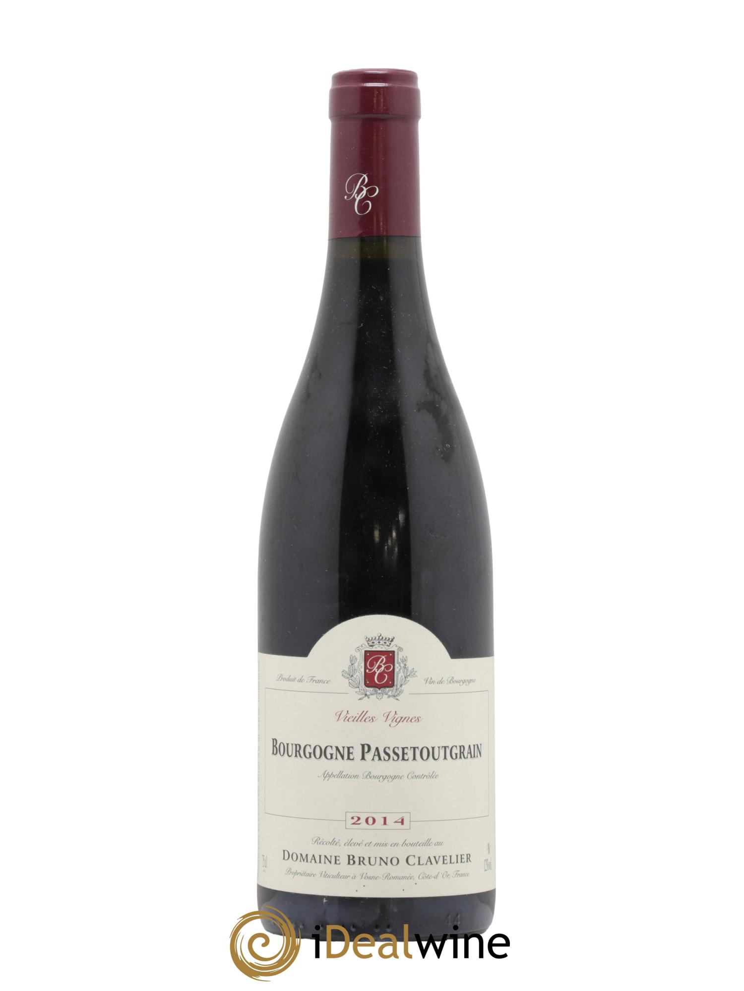 Bourgogne Passetoutgrain Vieilles Vignes Bruno Clavelier 2014 - Lotto di 1 bottiglia - 0