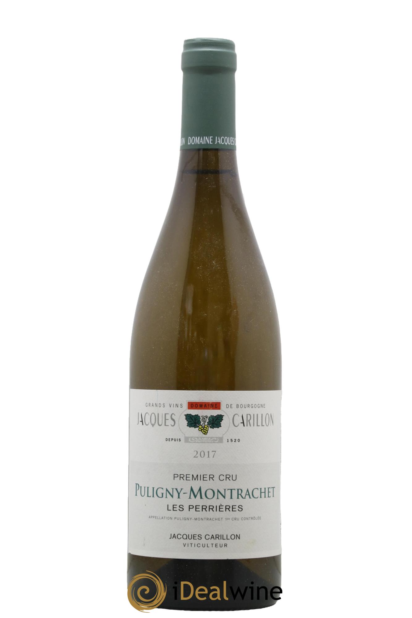 Puligny-Montrachet 1er Cru Les Perrières Jacques Carillon (Domaine) 2017 - Lot of 1 bottle - 0