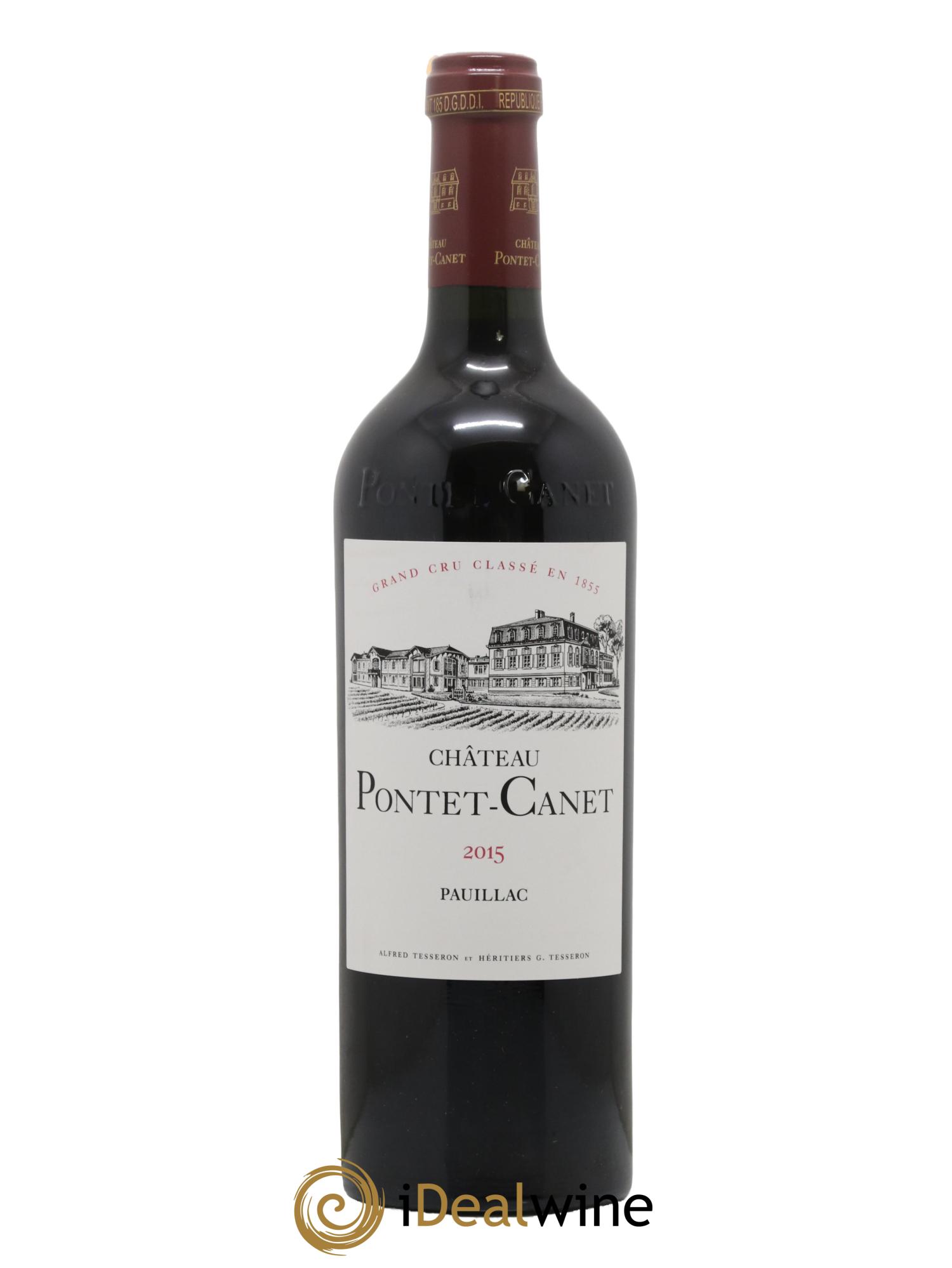 Château Pontet Canet 5ème Grand Cru Classé 2015 - Lotto di 1 bottiglia - 0