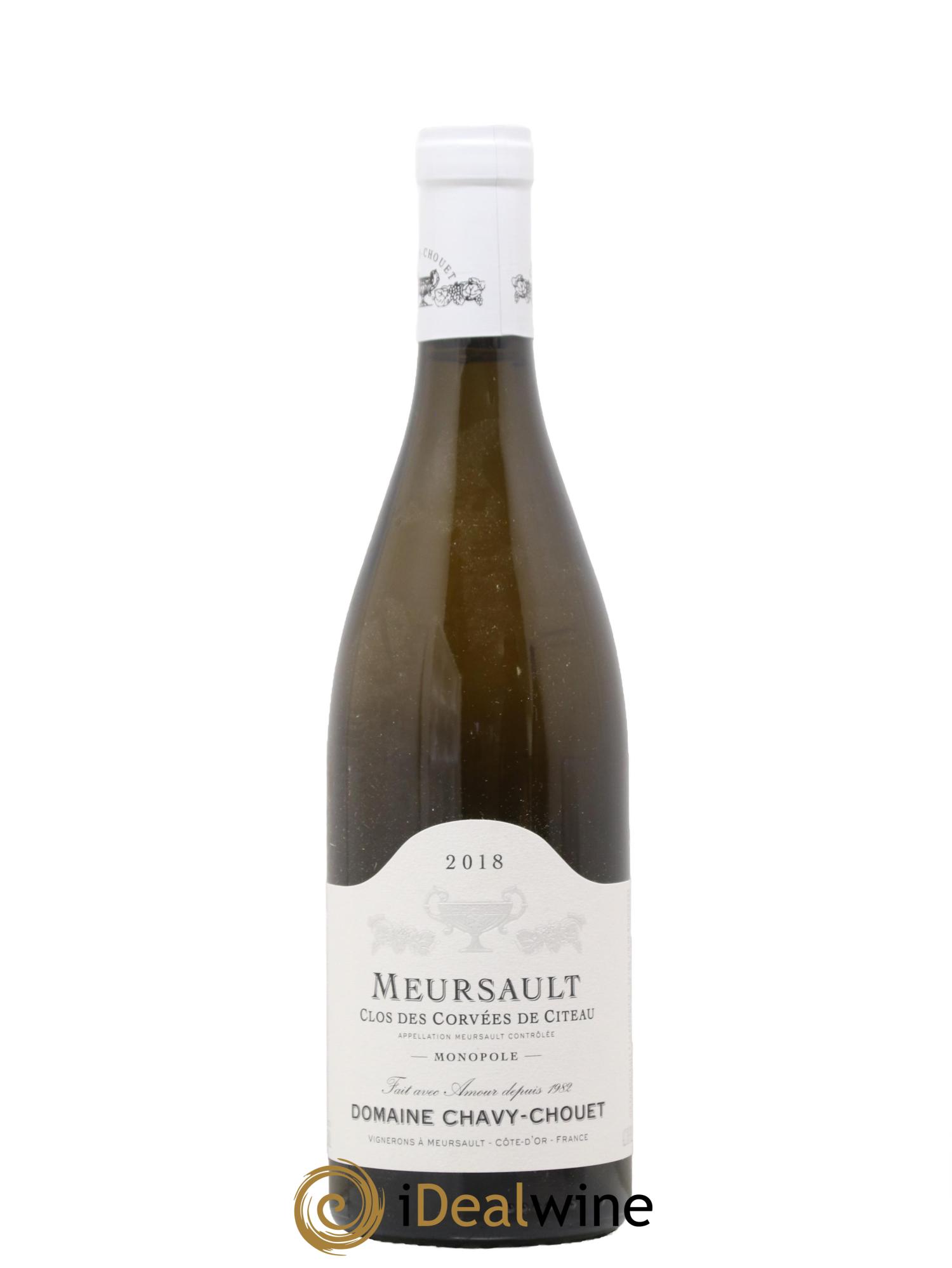 Meursault Clos des Corvées de Citeau Chavy-Chouet 2018 - Lot of 1 bottle - 0