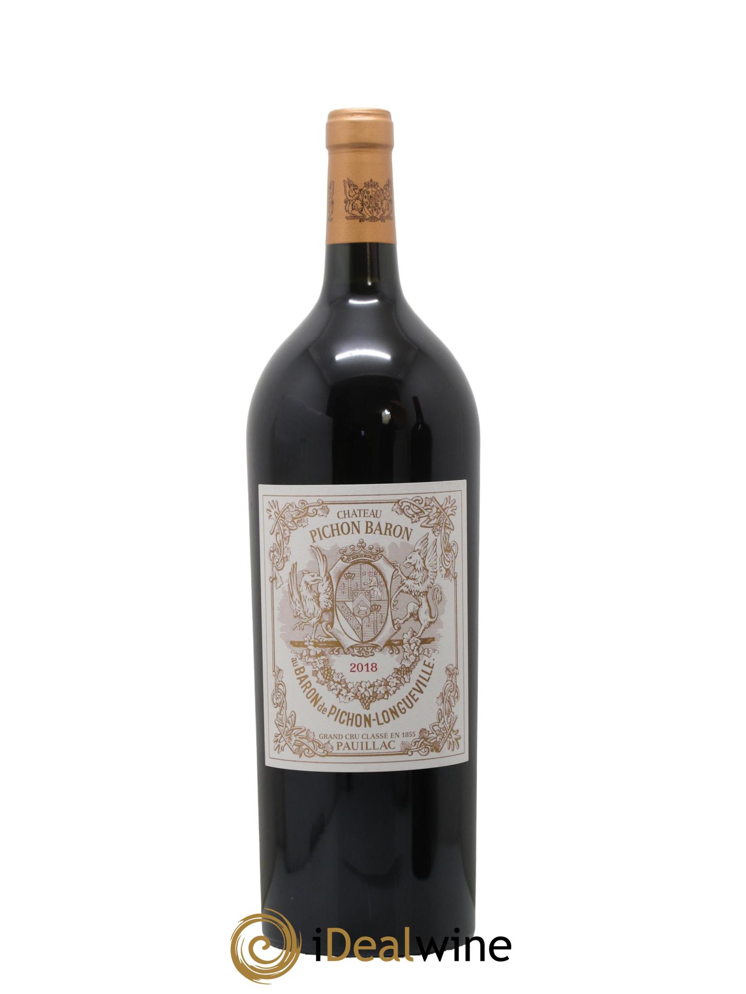 Pichon Longueville Baron 2ème Grand Cru Classé  2018 - Lotto di 1 magnum - 0