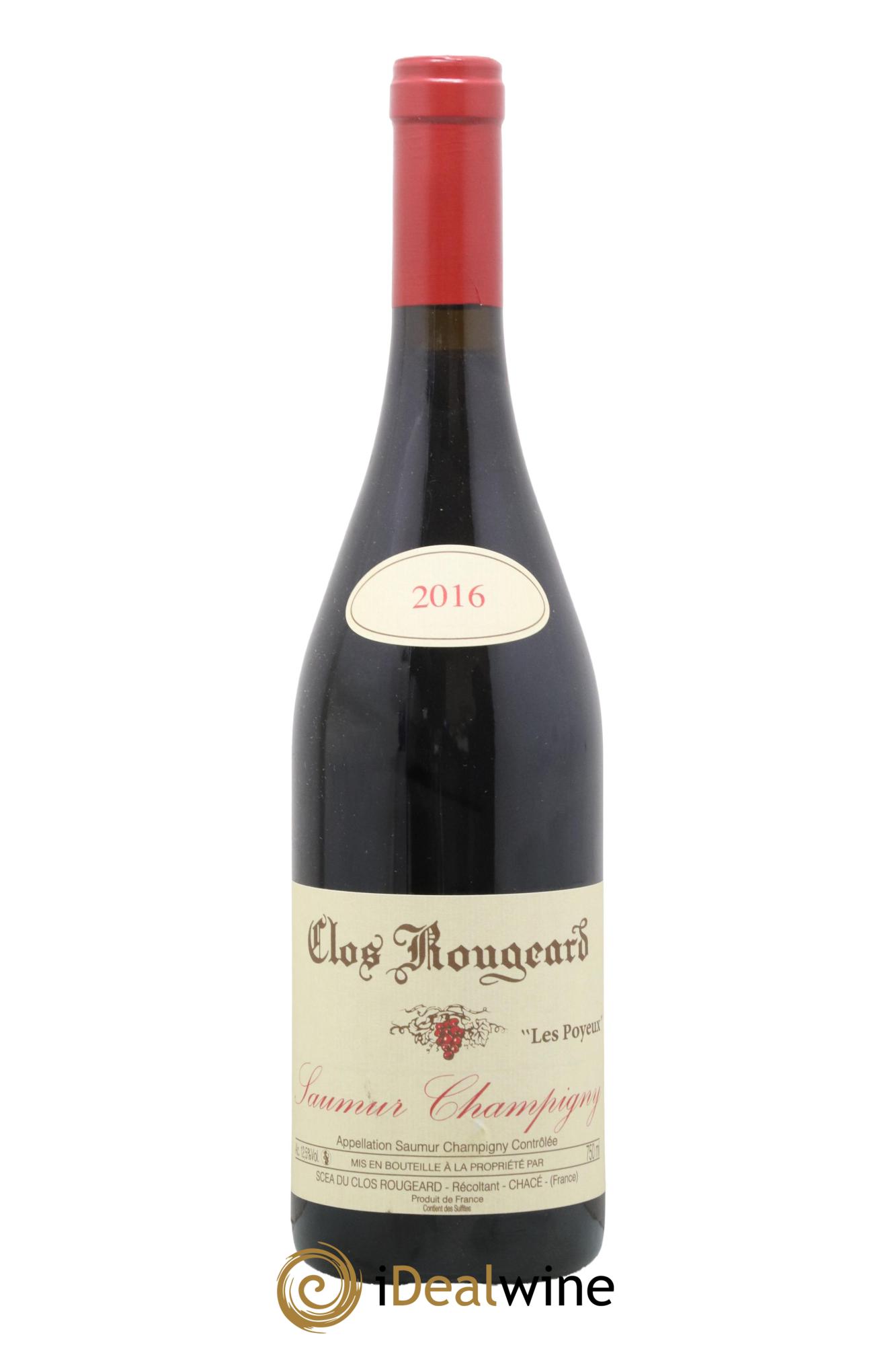 Saumur-Champigny Les Poyeux Clos Rougeard 2016 - Lot de 1 bouteille - 0