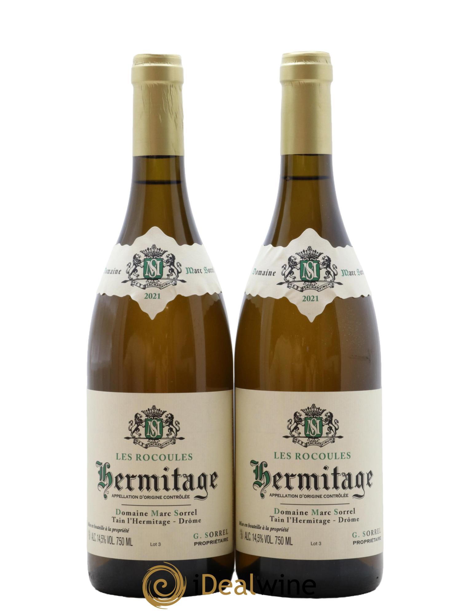 Hermitage Les Rocoules Marc Sorrel  2021 - Lot de 2 bouteilles - 0