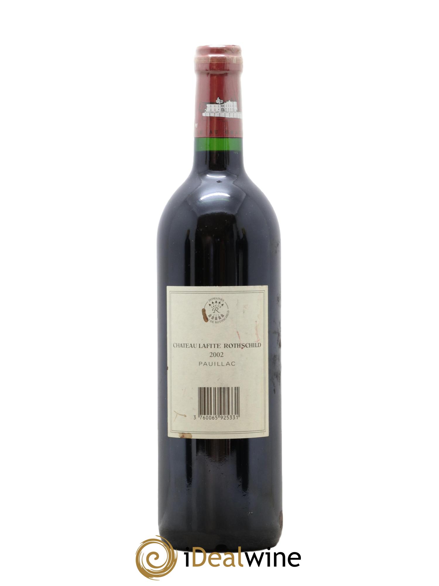 Château Lafite Rothschild 1er Grand Cru Classé 2002 - Lotto di 1 bottiglia - 1