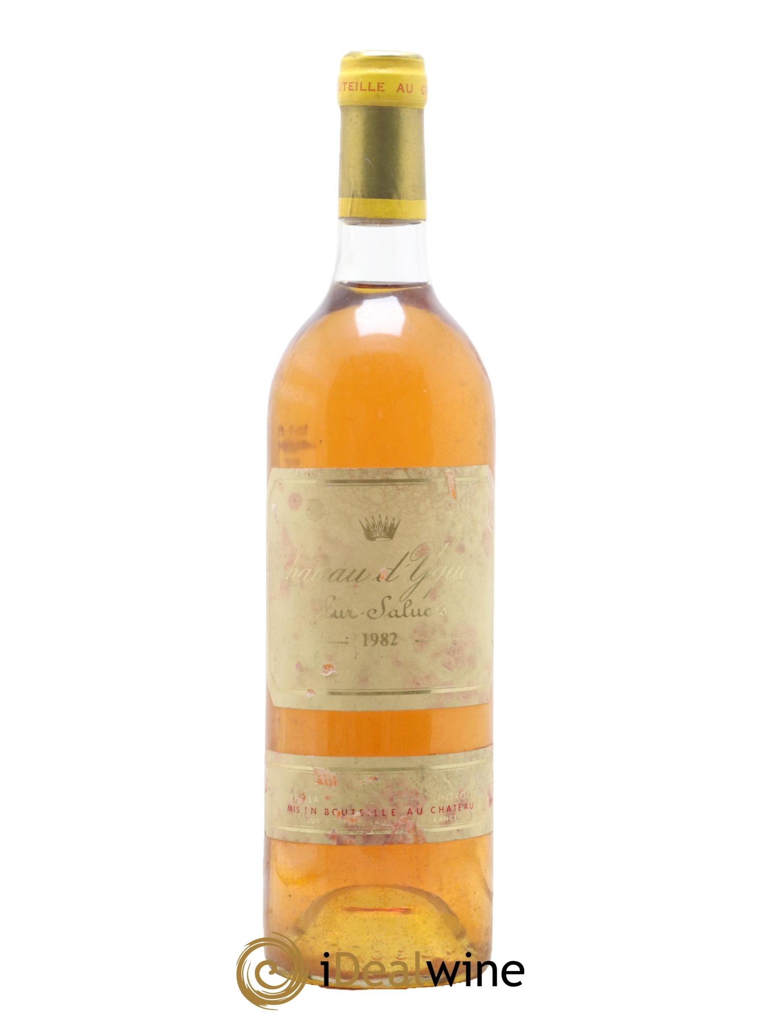 Château d' Yquem 1er Cru Classé Supérieur  1982 - Lot de 1 bouteille - 0