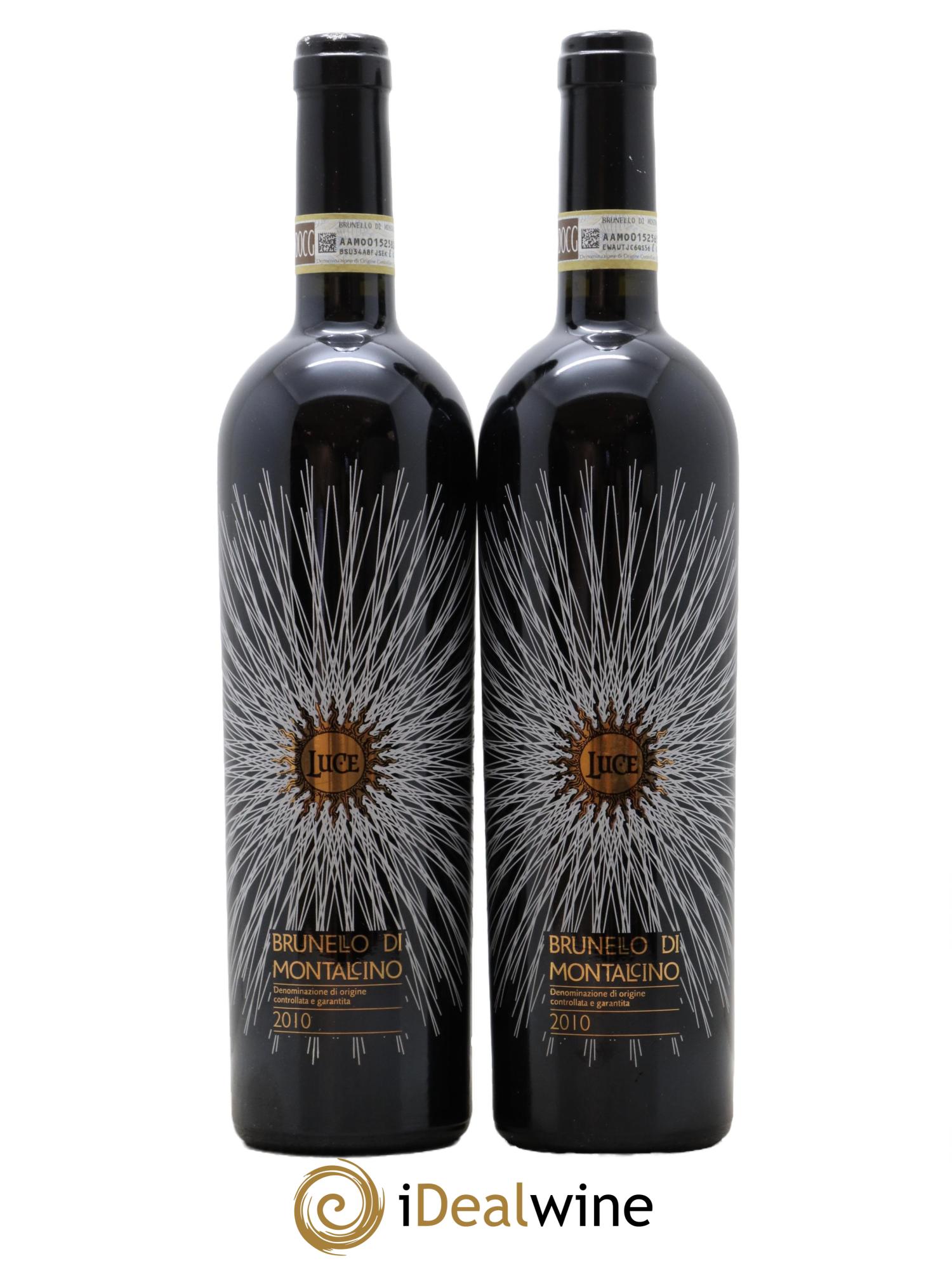 Brunello di Montalcino DOCG Luce Frescobaldi Mondavi 2010 - Lotto di 2 bottiglie - 0