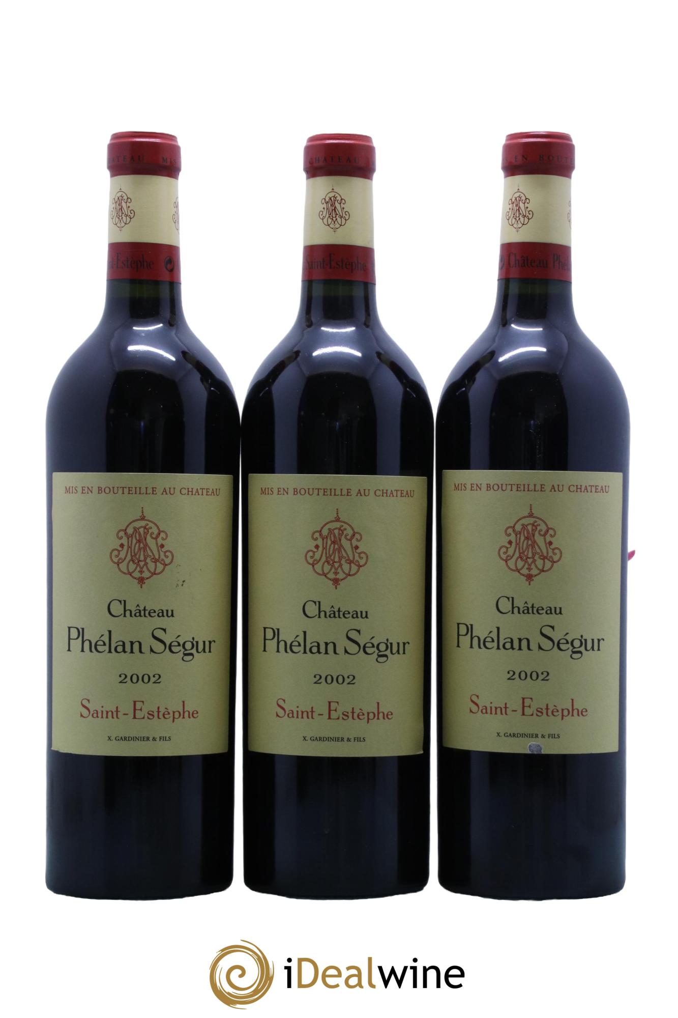 Château Phélan Ségur  2002 - Lot de 12 bouteilles - 4