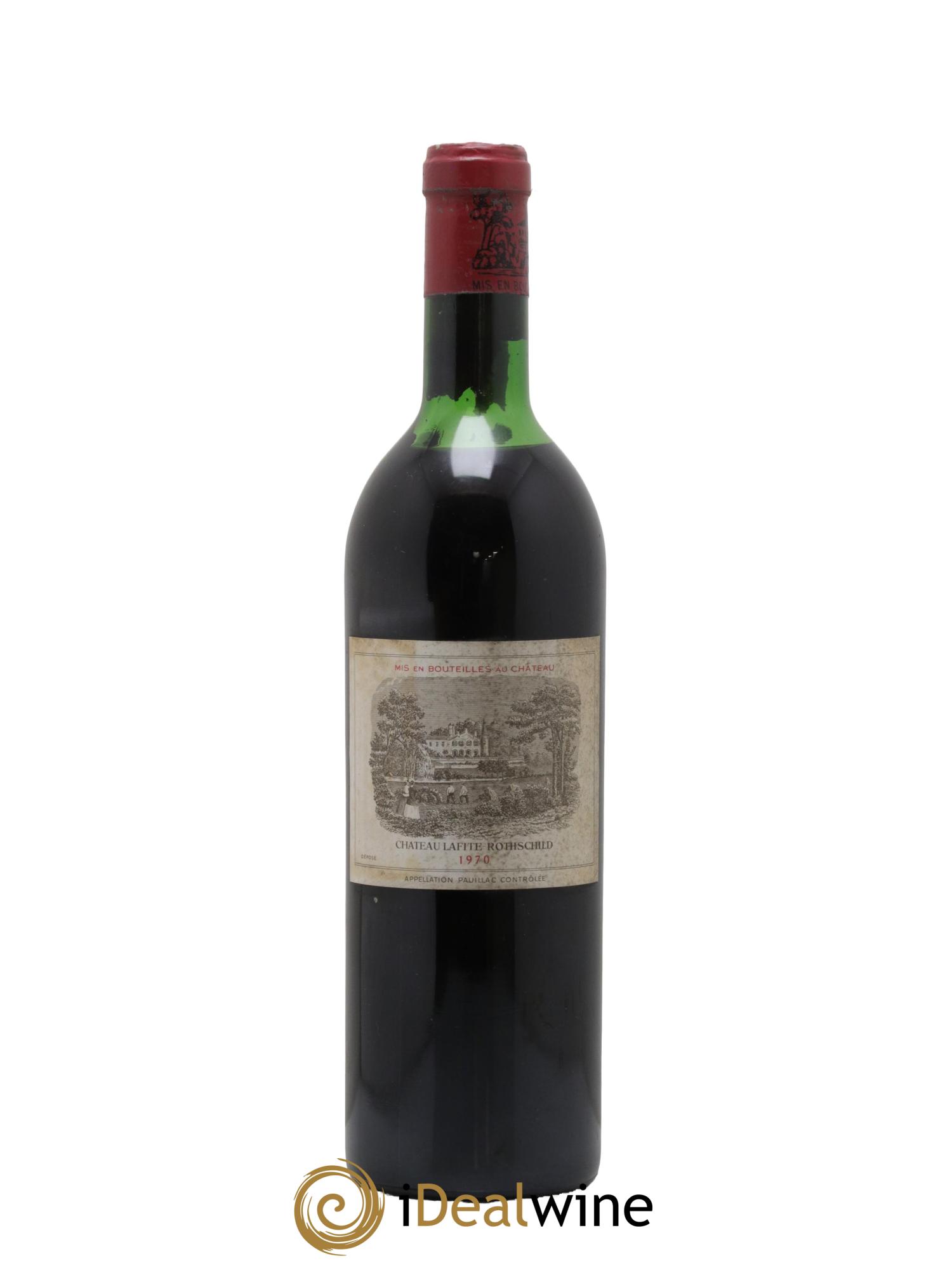 Château Lafite Rothschild 1er Grand Cru Classé  1970 - Posten von 1 Flasche - 0