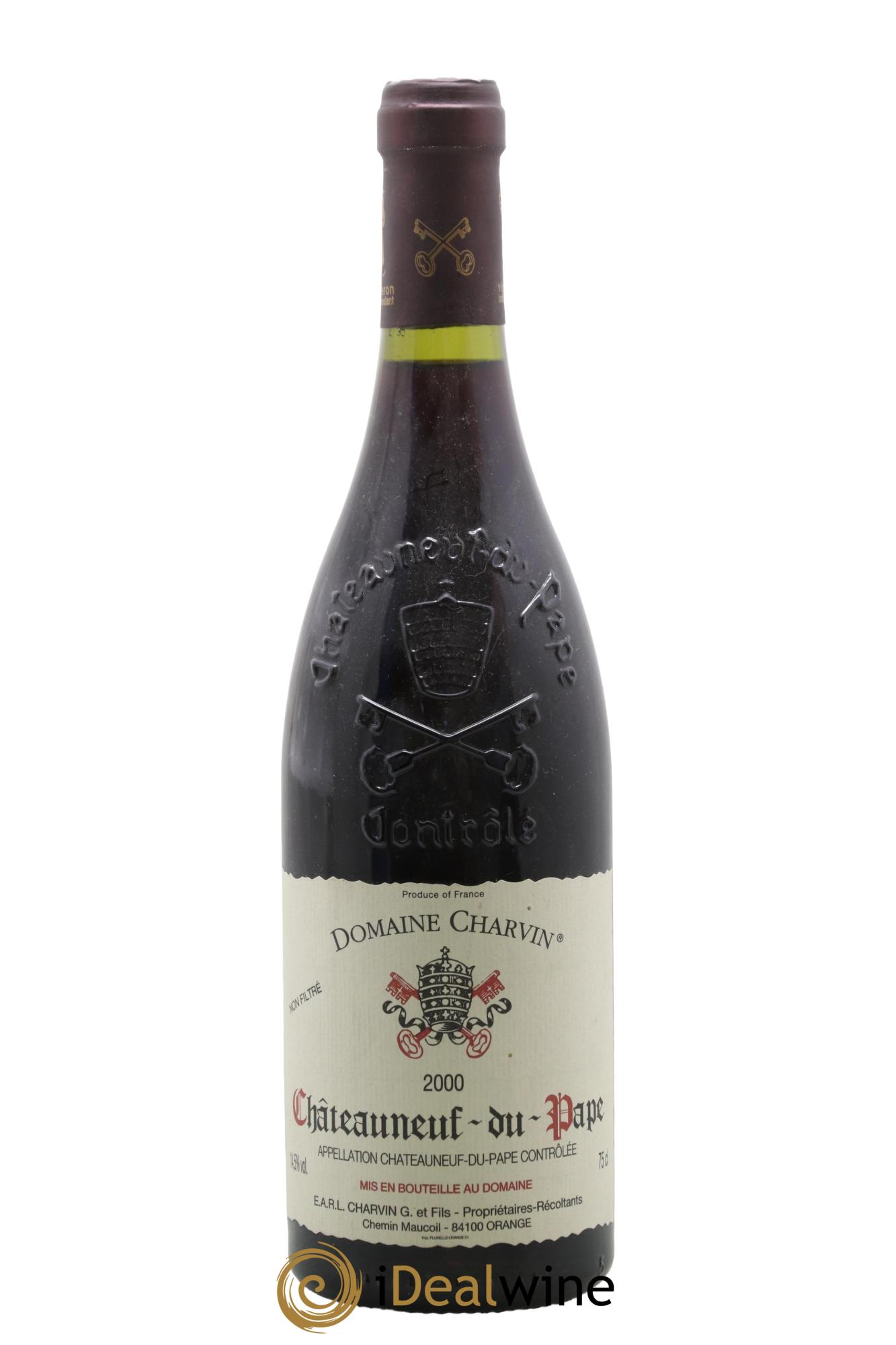 Châteauneuf-du-Pape Charvin (Domaine) 2000 - Lotto di 1 bottiglia - 0