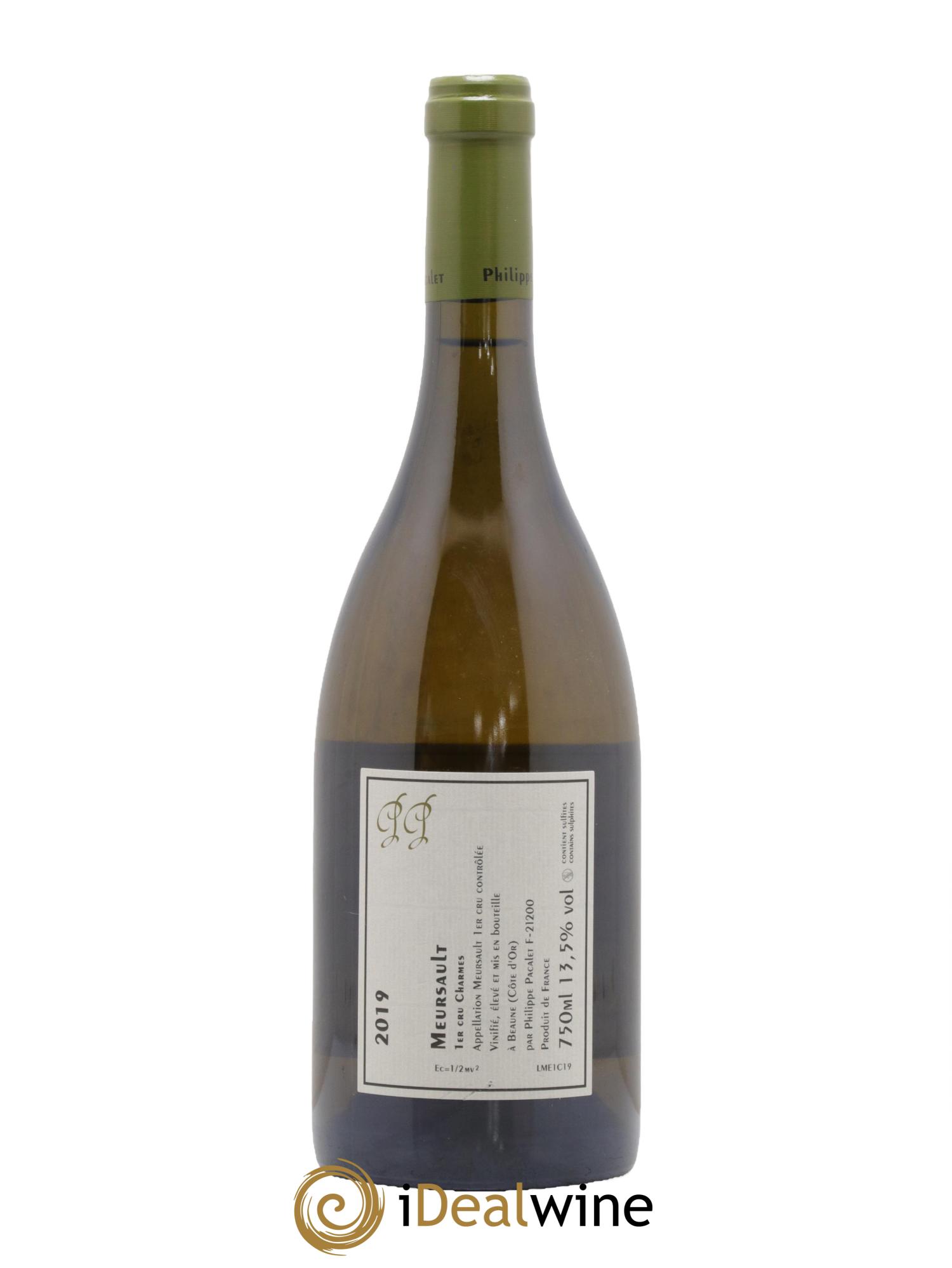 Meursault 1er Cru Charmes Philippe Pacalet 2019 - Posten von 1 Flasche - 1