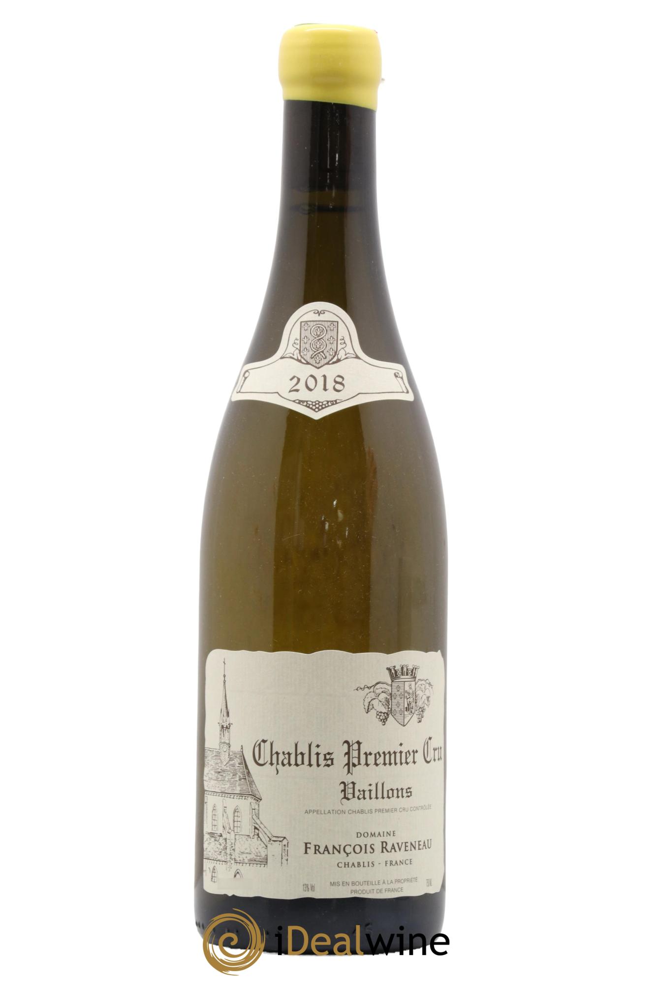 Chablis 1er Cru Vaillons Raveneau (Domaine) 2018 - Lotto di 1 bottiglia - 0