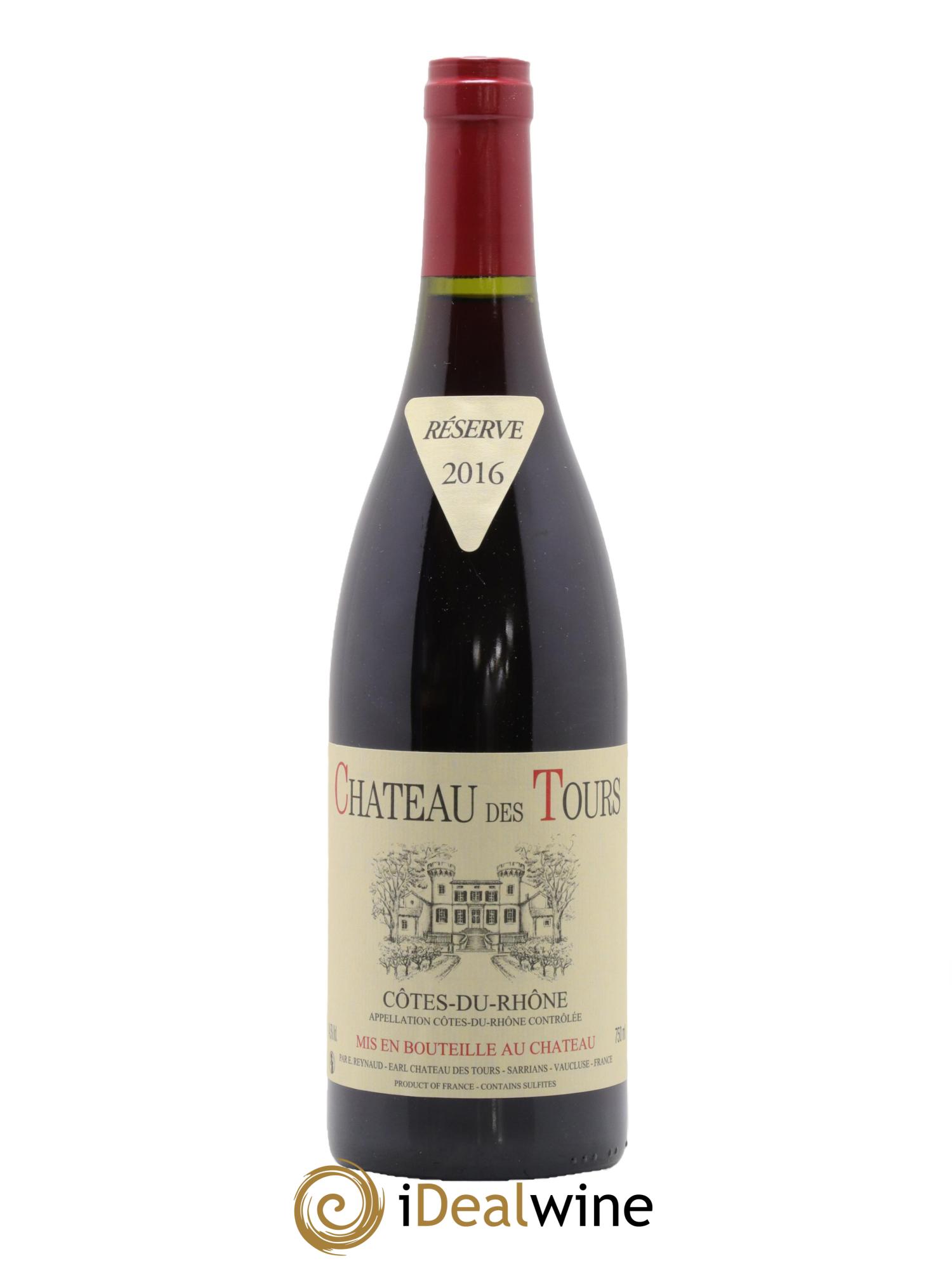 Côtes du Rhône Château des Tours Emmanuel Reynaud 2016 - Posten von 1 Flasche - 0