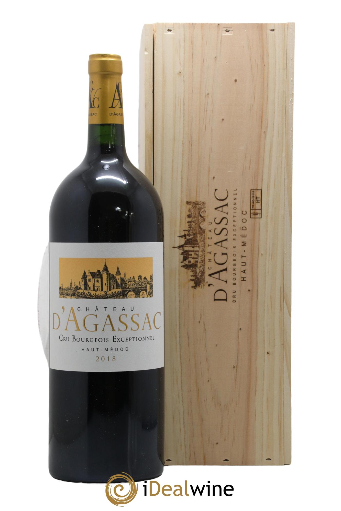 Château d' Agassac Cru Bourgeois  2018 - Posten von 1 Magnum - 0