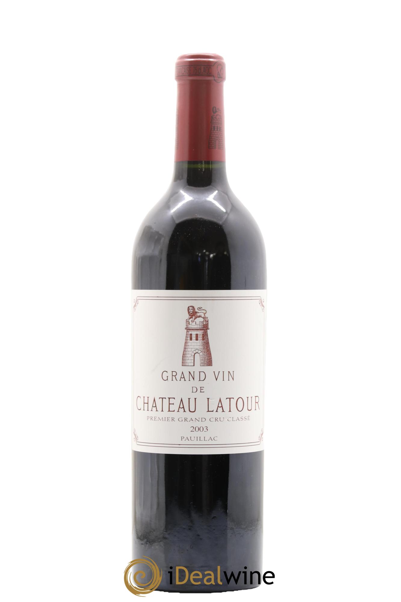 Château Latour 1er Grand Cru Classé 2003 - Lotto di 1 bottiglia - 0