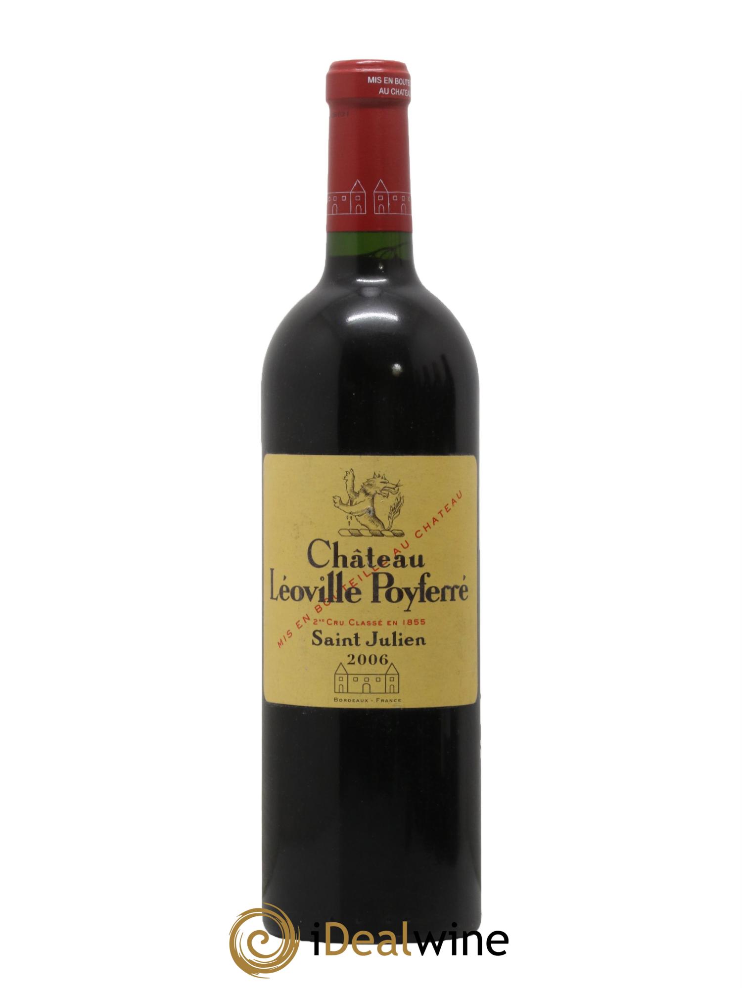 Château Léoville Poyferré 2ème Grand Cru Classé 2006 - Lotto di 1 bottiglia - 0