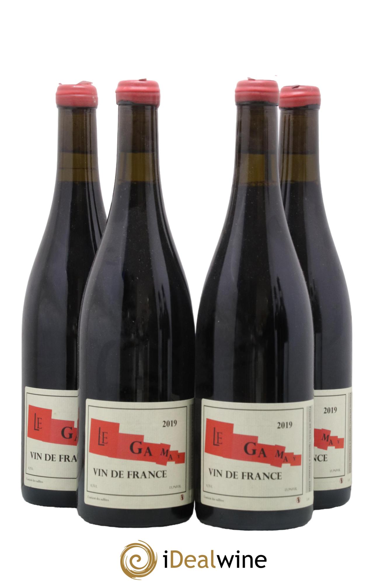 Vin de France Le Gamay François Dumas 2019 - Lot de 4 bouteilles - 0