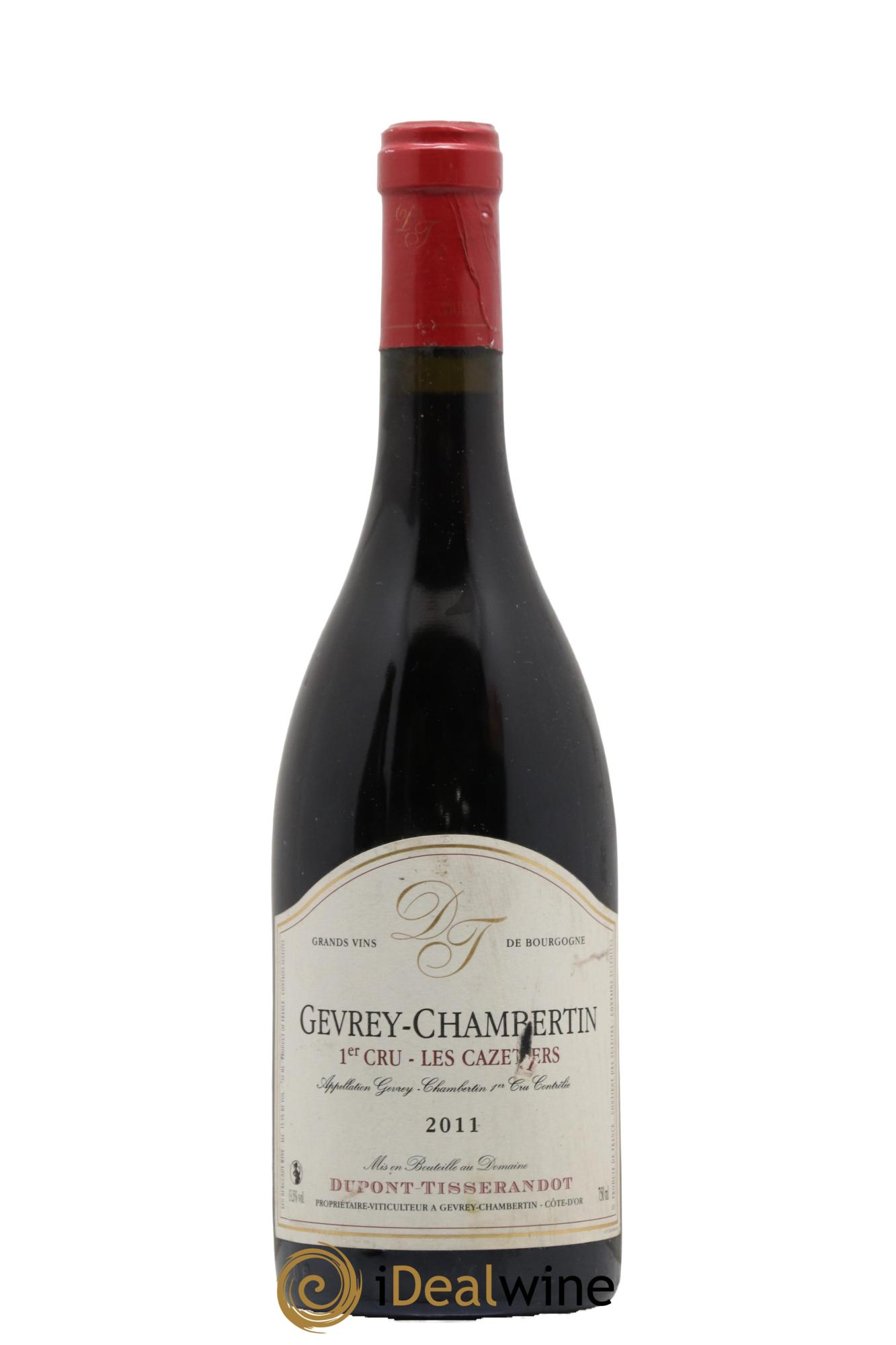 Gevrey-Chambertin 1er Cru Cazetiers Dupont-Tisserandot (Domaine)  2011 - Lot of 1 bottle - 0