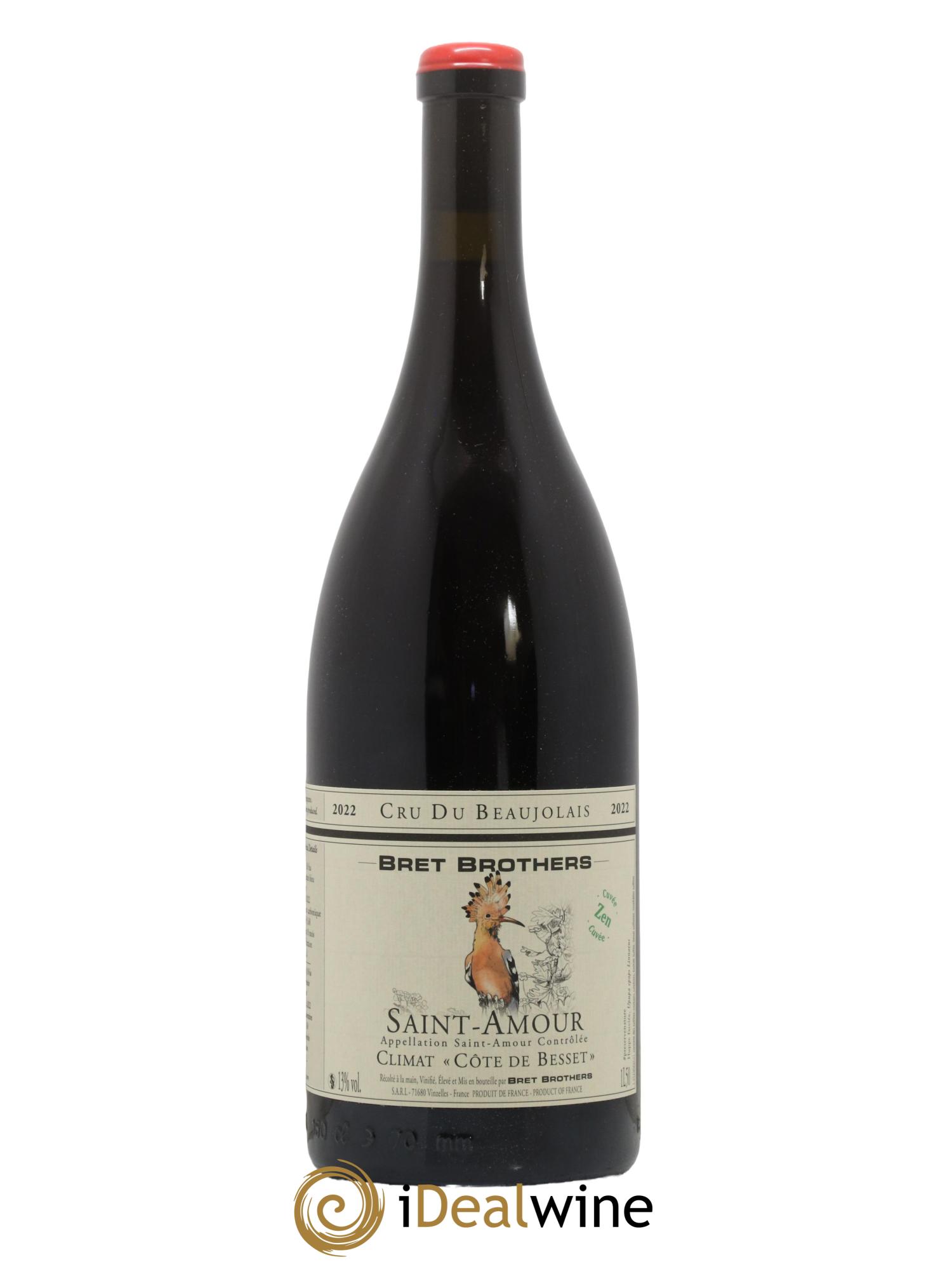 Saint Amour Côte de Besset Zen Bret Brothers 2022 - Lot de 1 magnum - 0