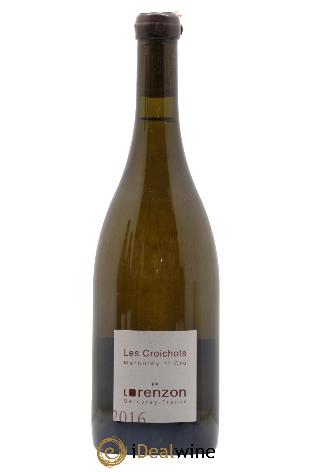 Mercurey 1er Cru Les Croichots Domaine Lorenzon 2016 - Posten von 1 Flasche - 0