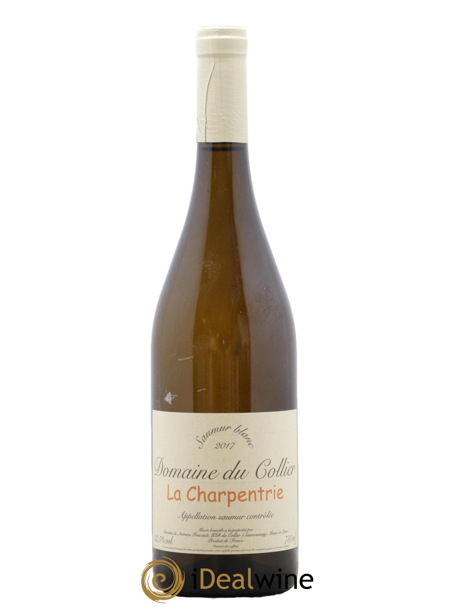 Saumur La Charpentrie Domaine du Collier 2017 - Lot de 1 bouteille - 0