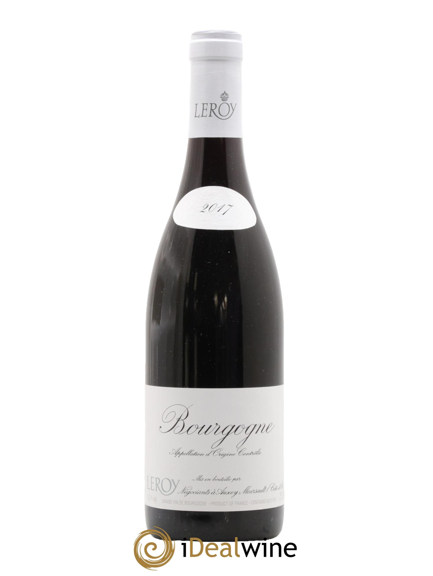 Bourgogne Leroy SA 2017 - Lot of 1 bottle - 0