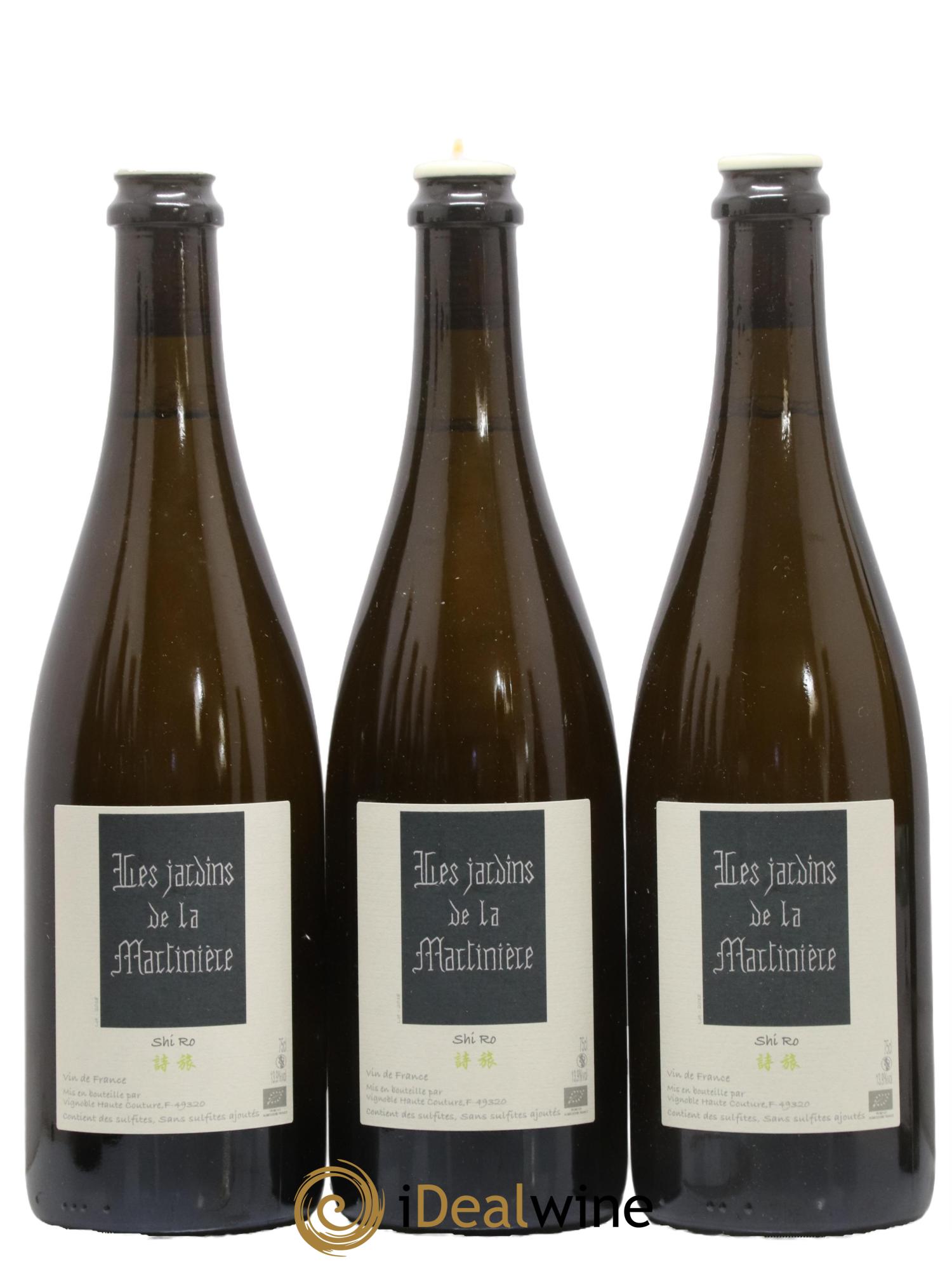 Vin de France Shi Ro Les Jardins de la Martinière 2018 - Posten von 3 Flaschen - 0