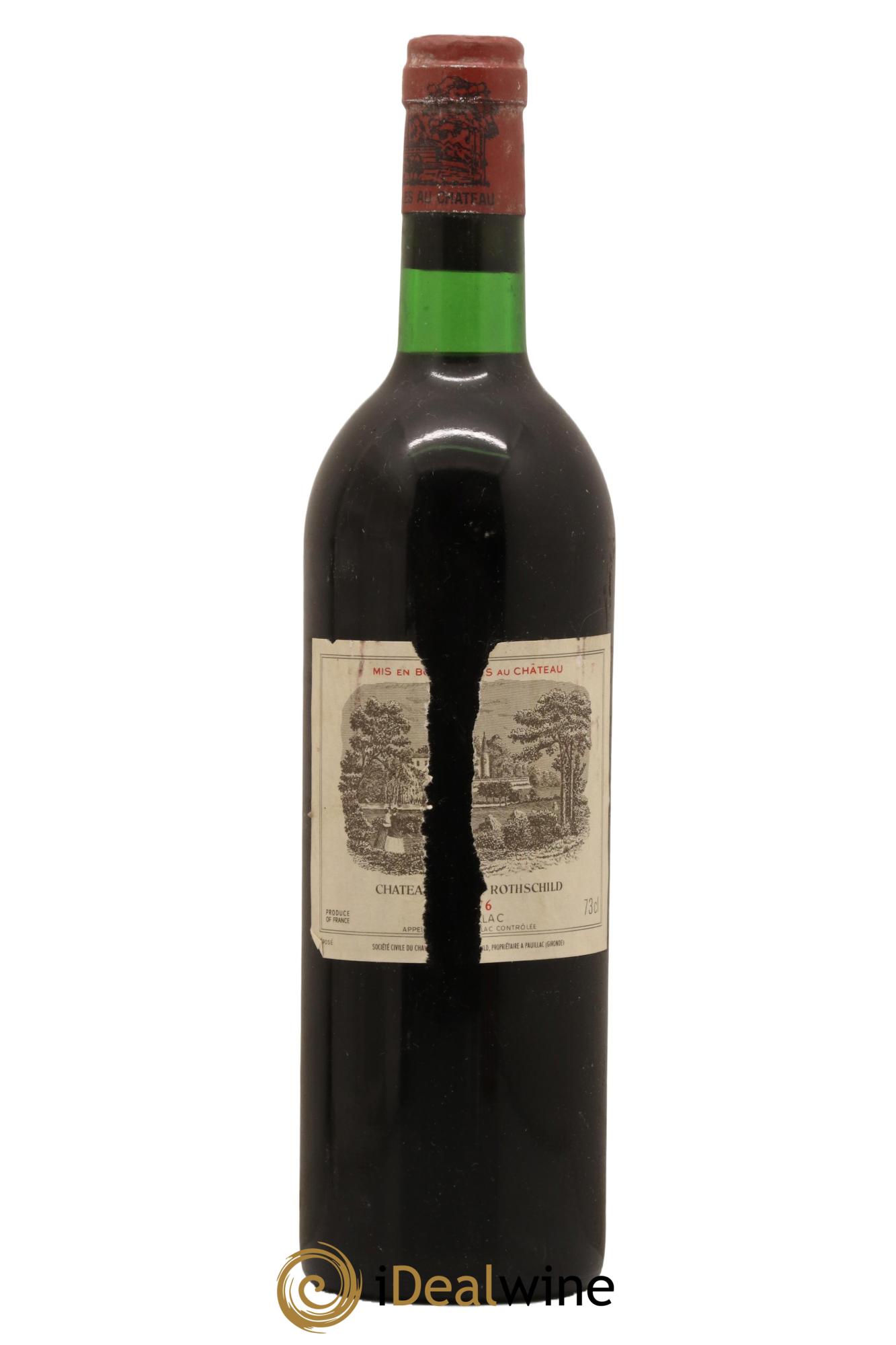 Château Lafite Rothschild 1er Grand Cru Classé  1976 - Posten von 1 Flasche - 0