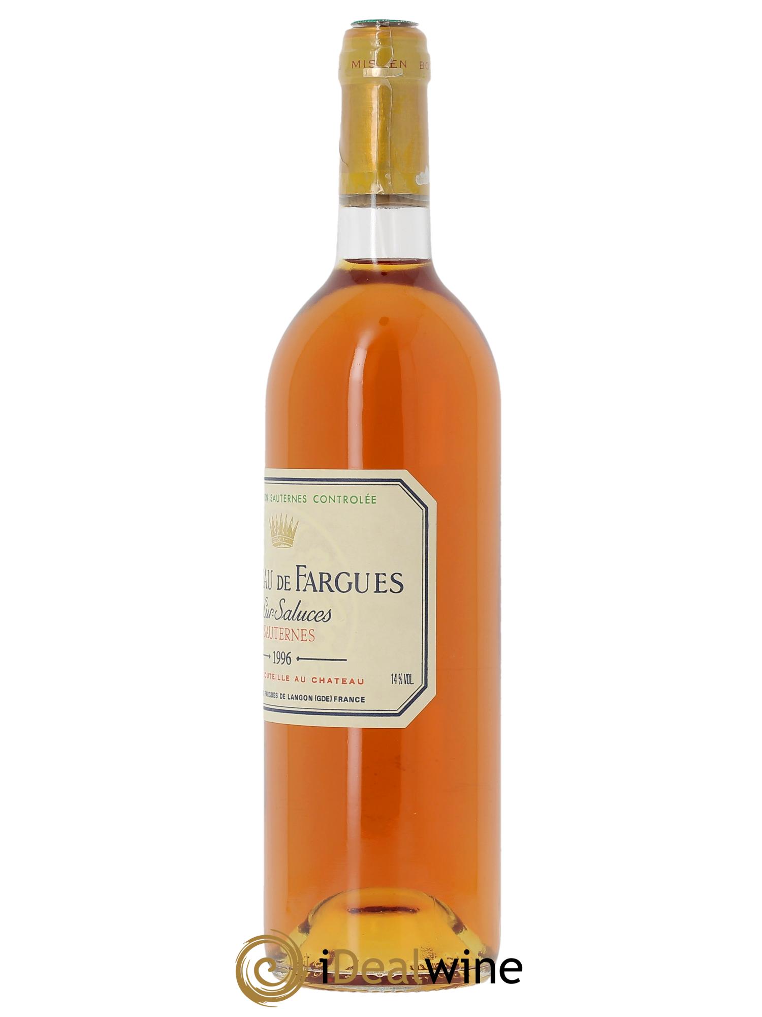 Château de Fargues  1996 - Lotto di 1 bottiglia - 1