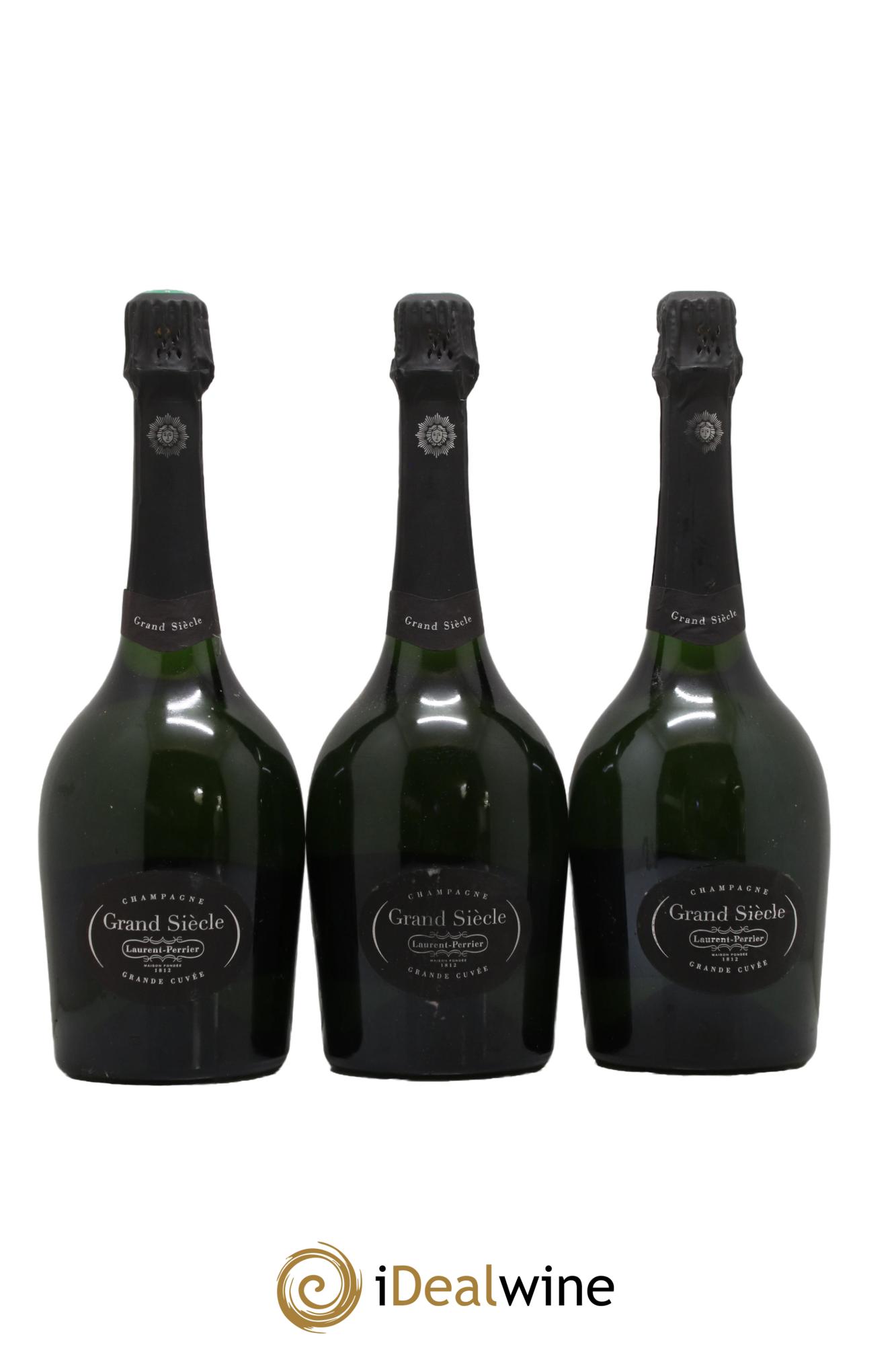 Grand Siècle Laurent Perrier - Lot de 3 bouteilles - 0