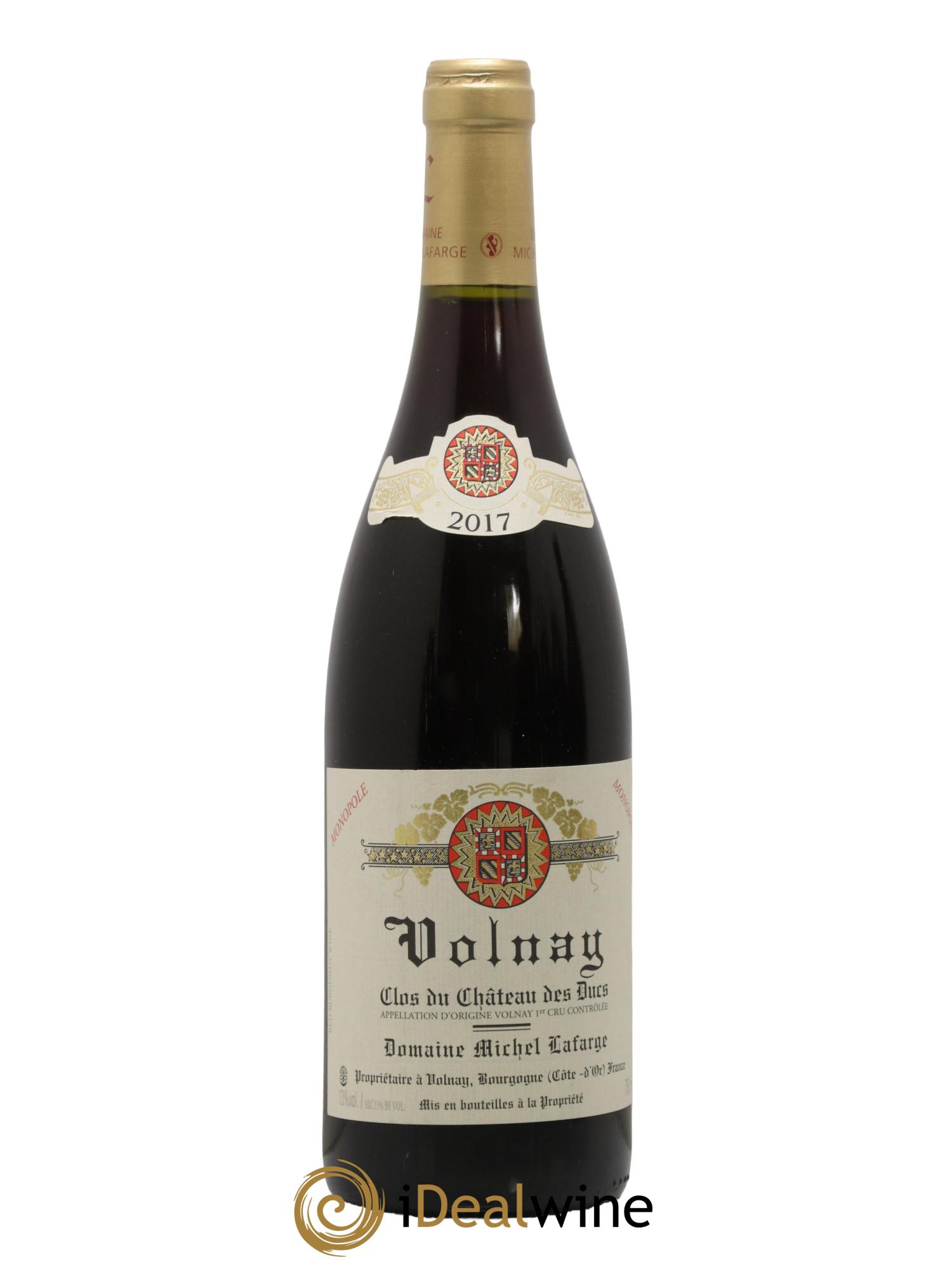 Volnay 1er Cru Clos du Château des Ducs Lafarge (Domaine) 2017 - Lot de 1 bouteille - 0