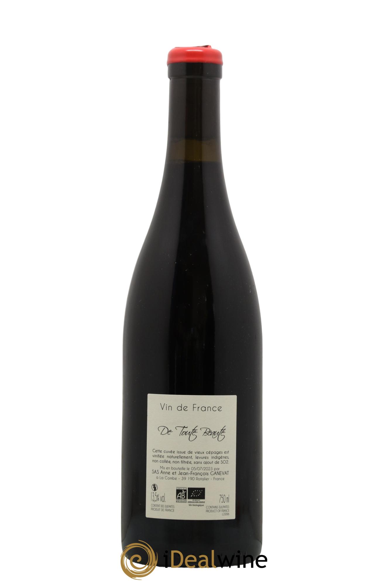 Vin de France De Toute Beauté Ganevat (Domaine) 2022 - Posten von 1 Flasche - 1