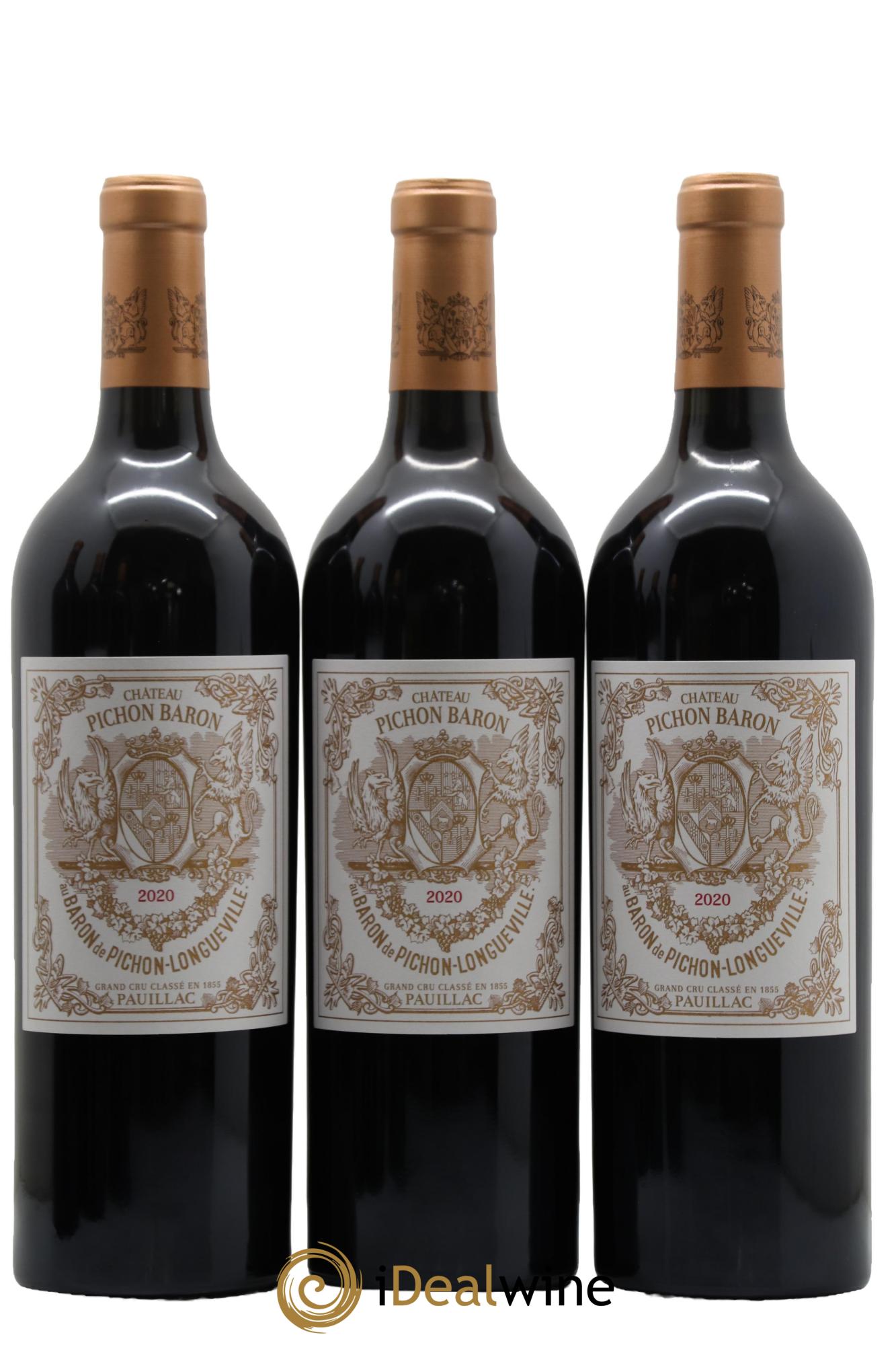 Pichon Longueville Baron 2ème Grand Cru Classé 2020 - Lot de 6 bouteilles - 1