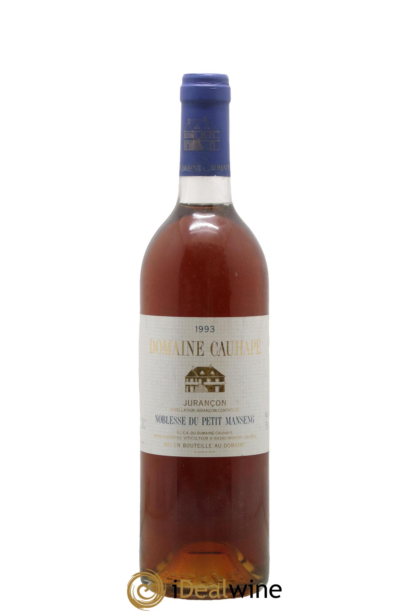 Jurançon Noblesse Du Petit Marseng Cauhapé 1993 - Lot de 1 bouteille - 0