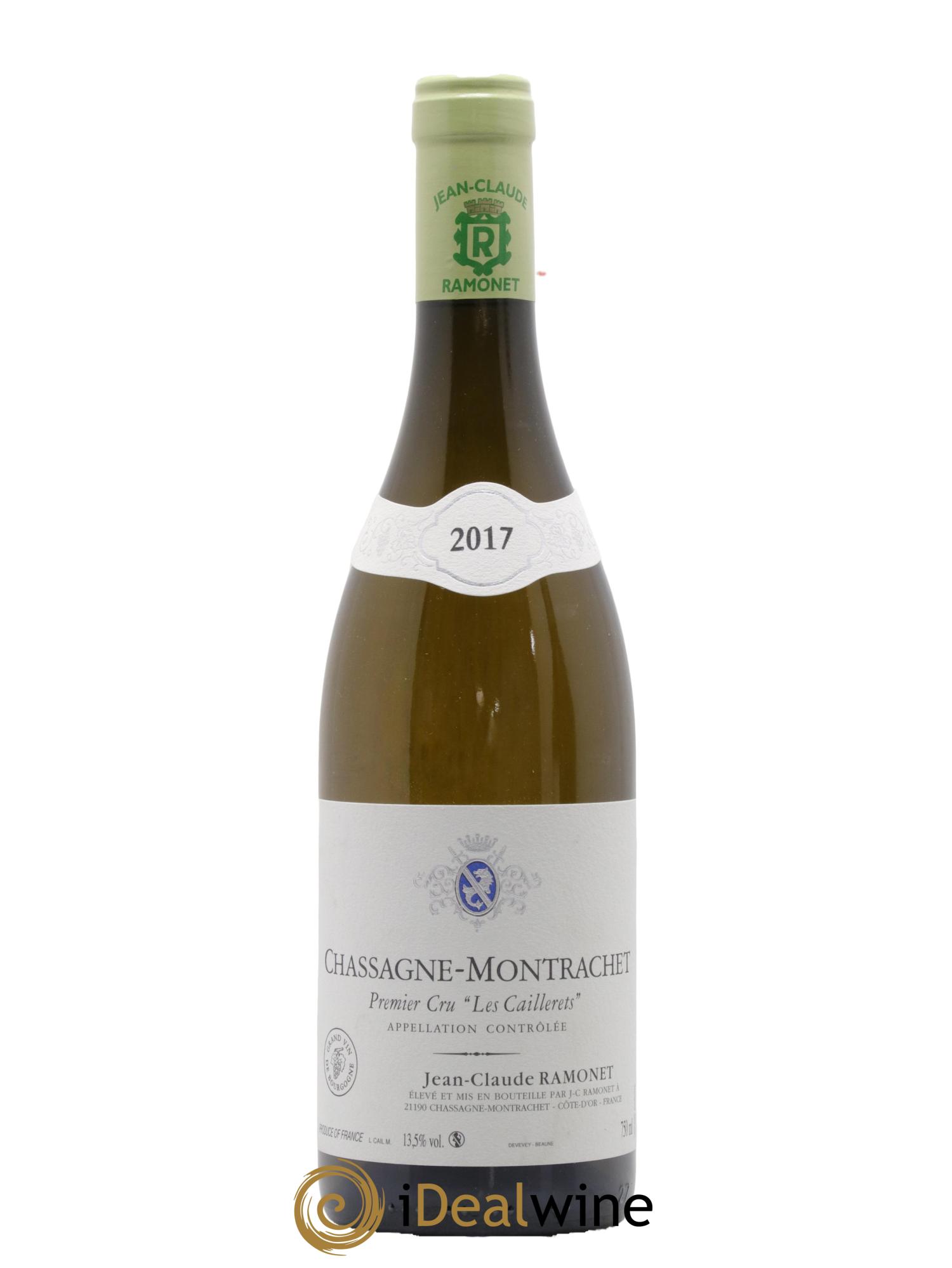 Chassagne-Montrachet 1er Cru Les Caillerets Ramonet (Domaine) 2017 - Posten von 1 Flasche - 0