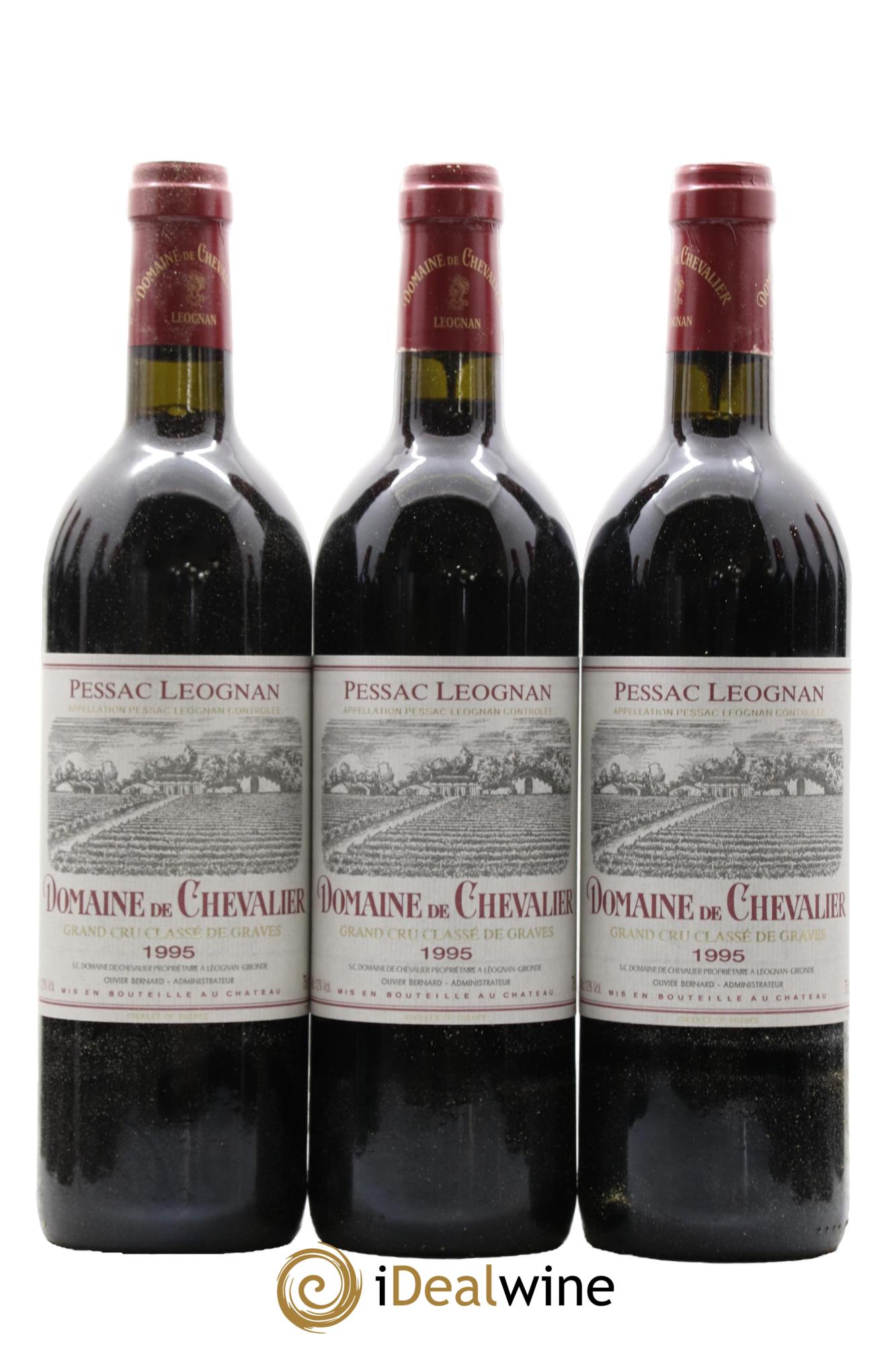 Domaine de Chevalier Cru Classé de Graves 1995 - Lot of 12 bottles - 1