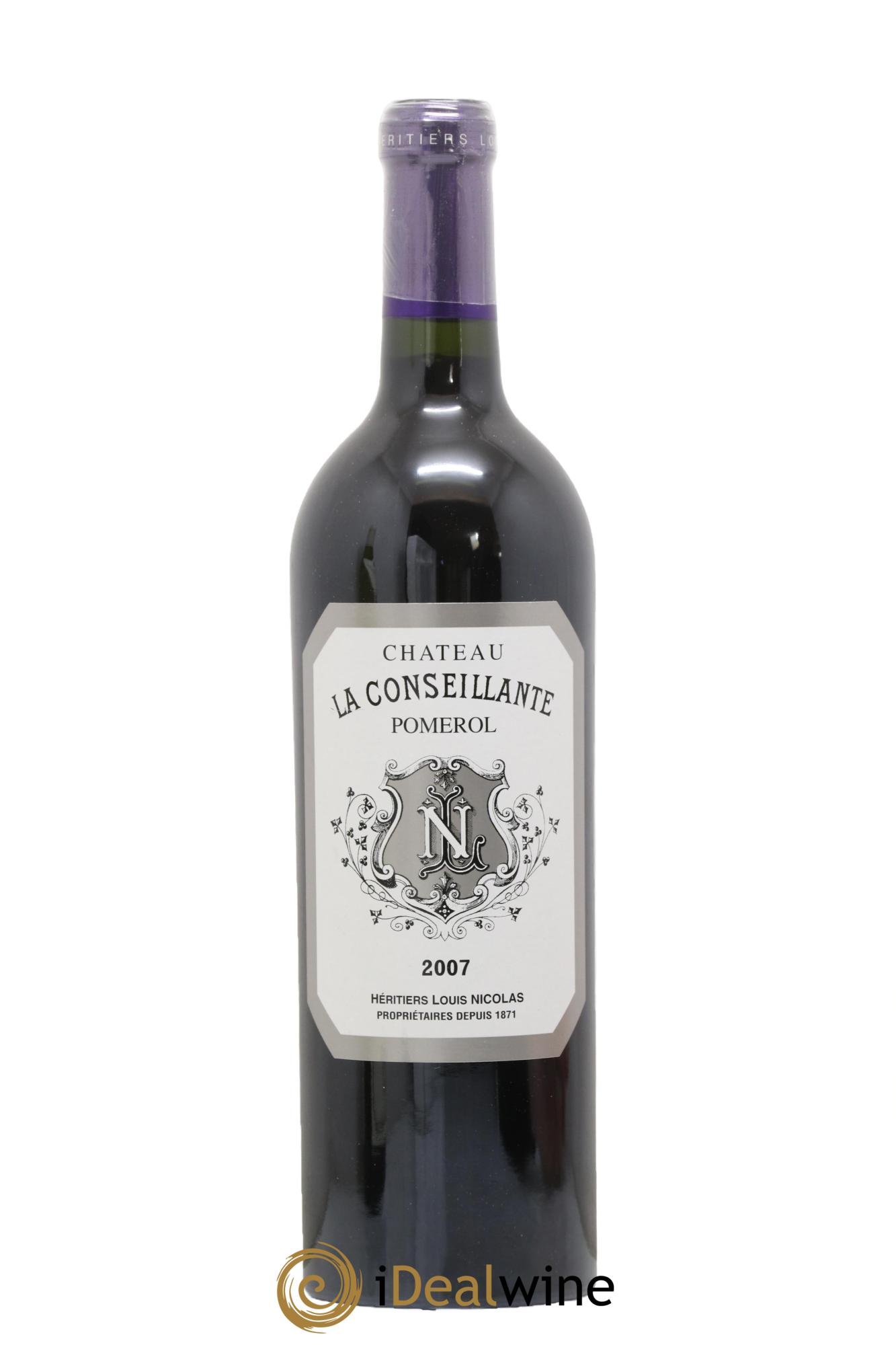 Château la Conseillante 2007 - Lot de 1 bouteille - 0