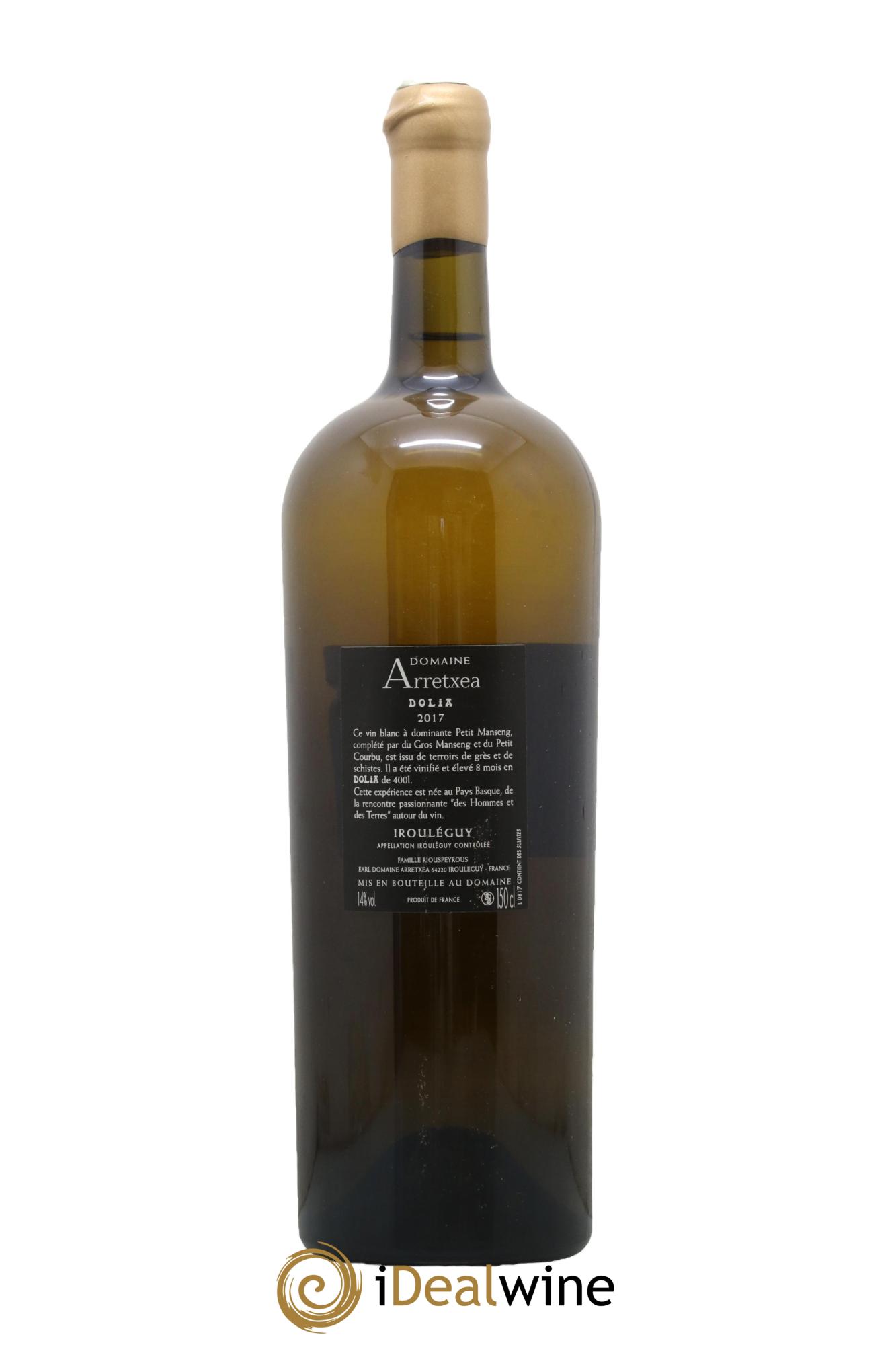 Irouléguy Amphore Dolia Arretxea (Domaine) 2017 - Lotto di 1 magnum - 1