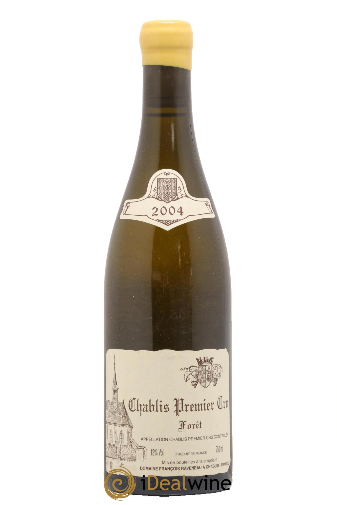 Chablis 1er Cru Forêt Raveneau (Domaine) 2004 - Lot of 1 bottle - 0