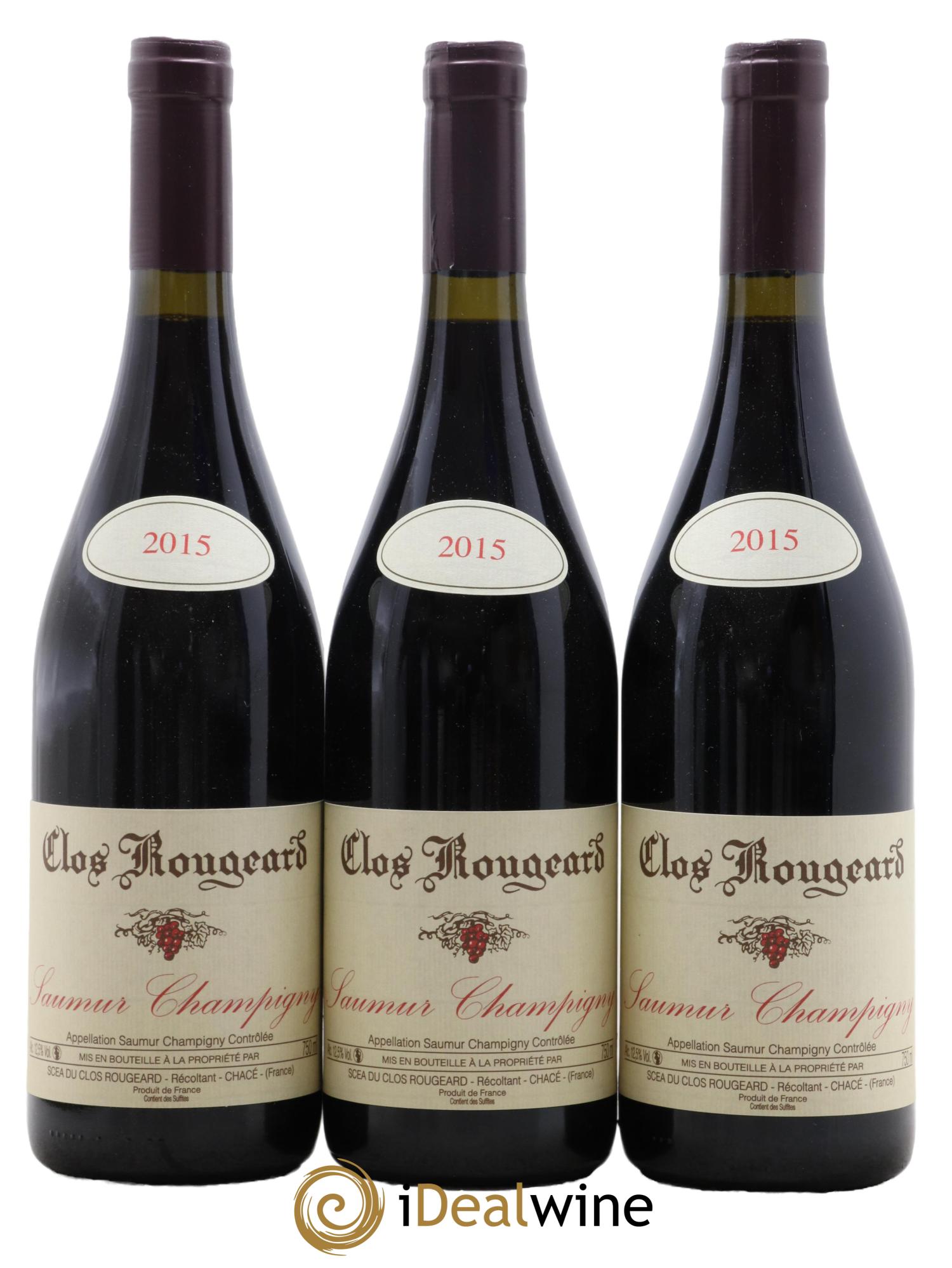 Saumur-Champigny Clos Rougeard  2015 - Lotto di 3 bottiglie - 0