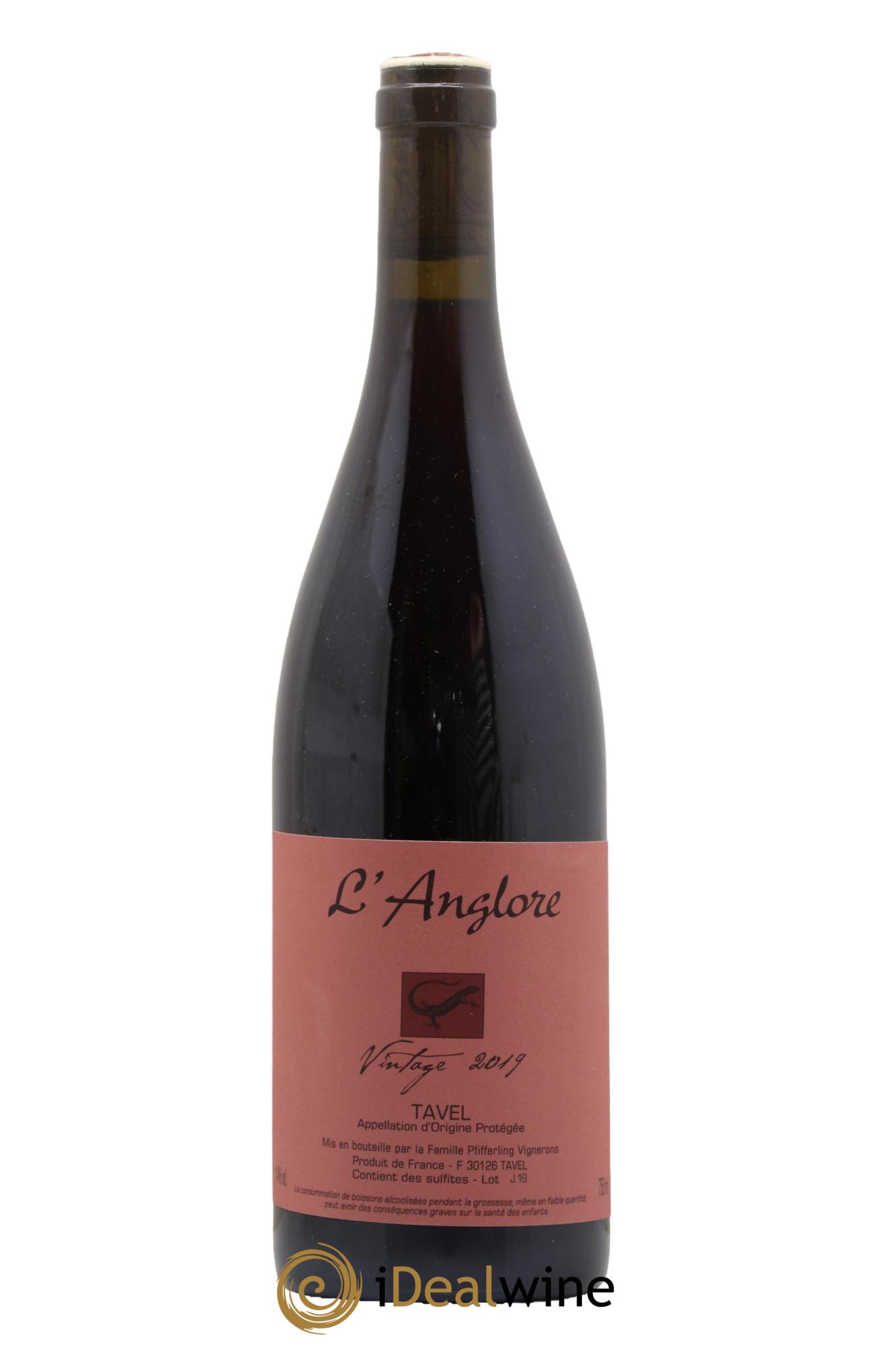 Tavel Vintage L'Anglore  2019 - Posten von 1 Flasche - 0