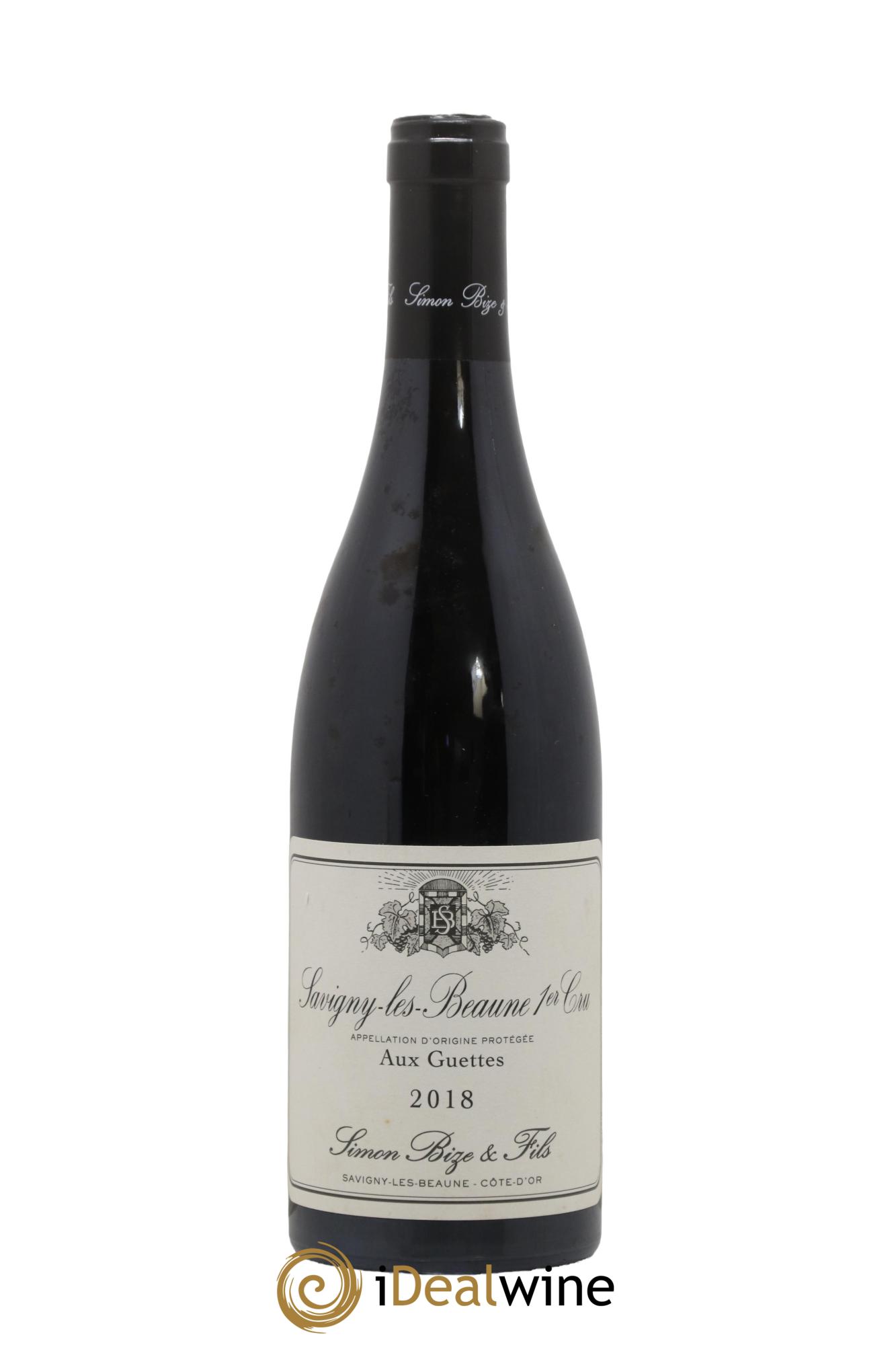 Savigny-lès-Beaune 1er Cru Aux Guettes Simon Bize & Fils  2018 - Posten von 1 Flasche - 0