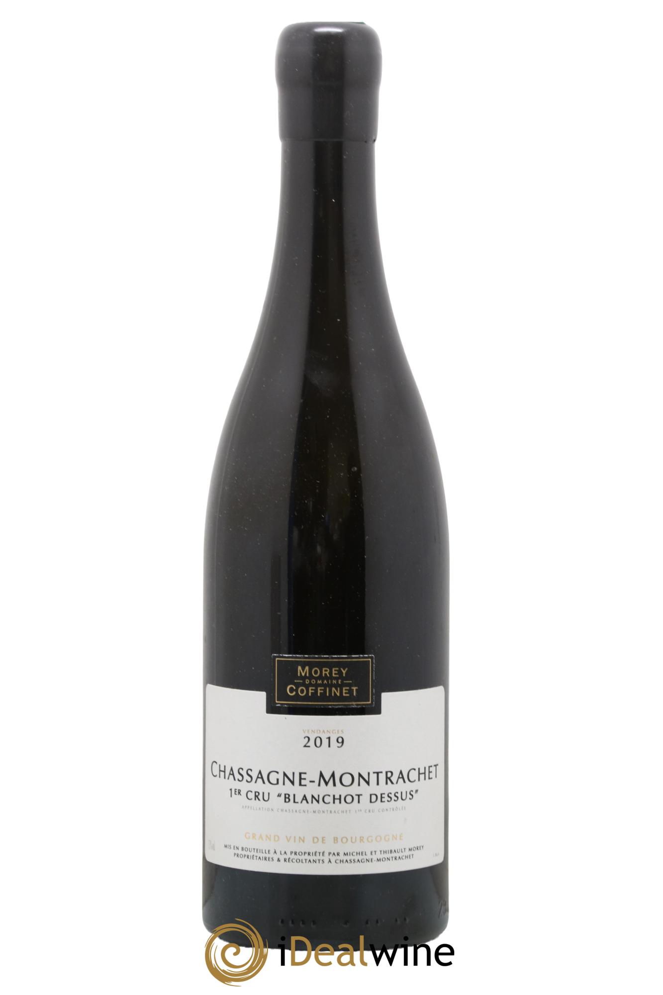 Chassagne-Montrachet 1er Cru Blanchots Dessus Morey-Coffinet (Domaine) 2019 - Lotto di 1 bottiglia - 0