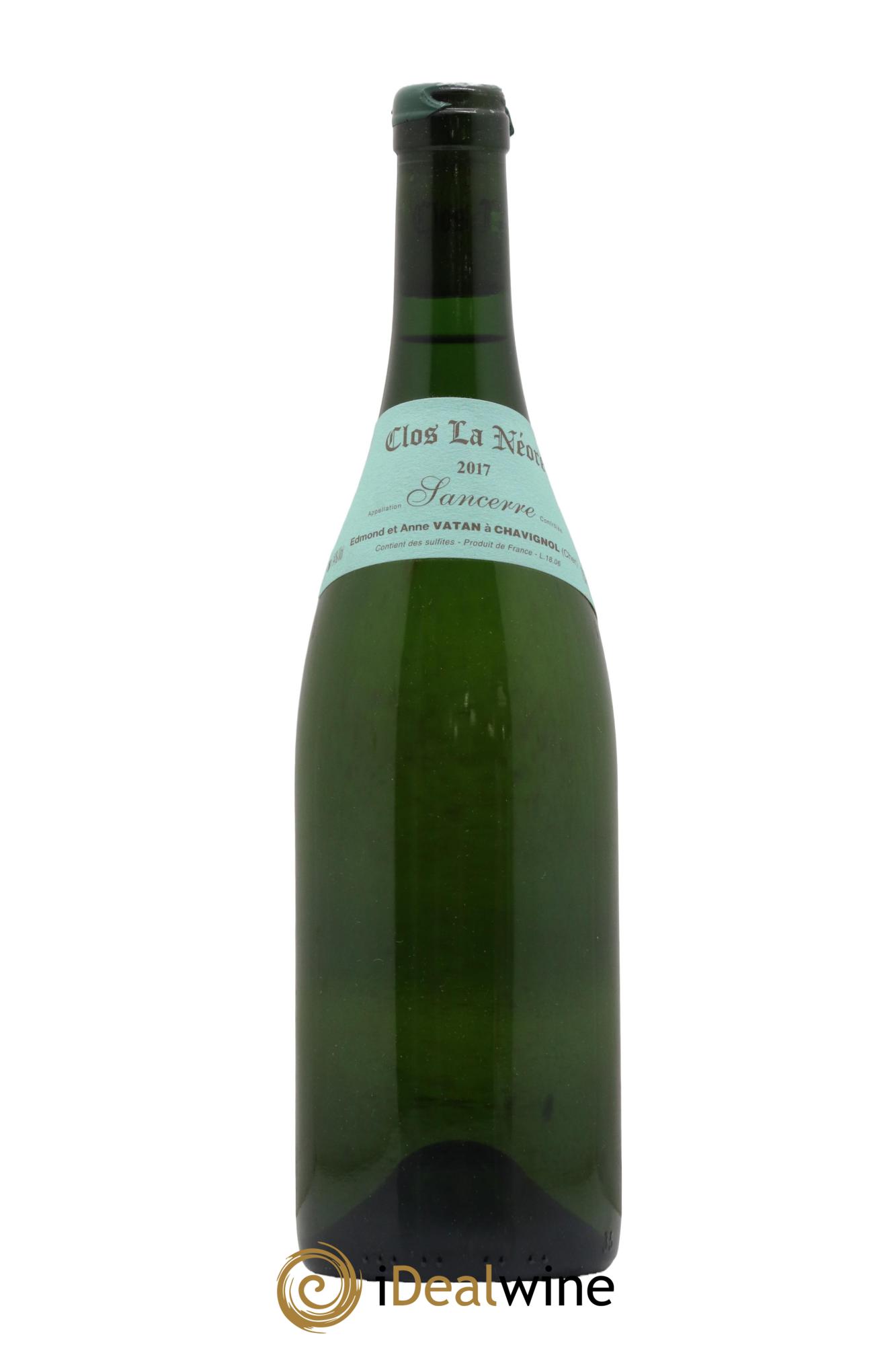 Sancerre Clos la Neore Edmond Vatan  2017 - Posten von 1 Flasche - 0