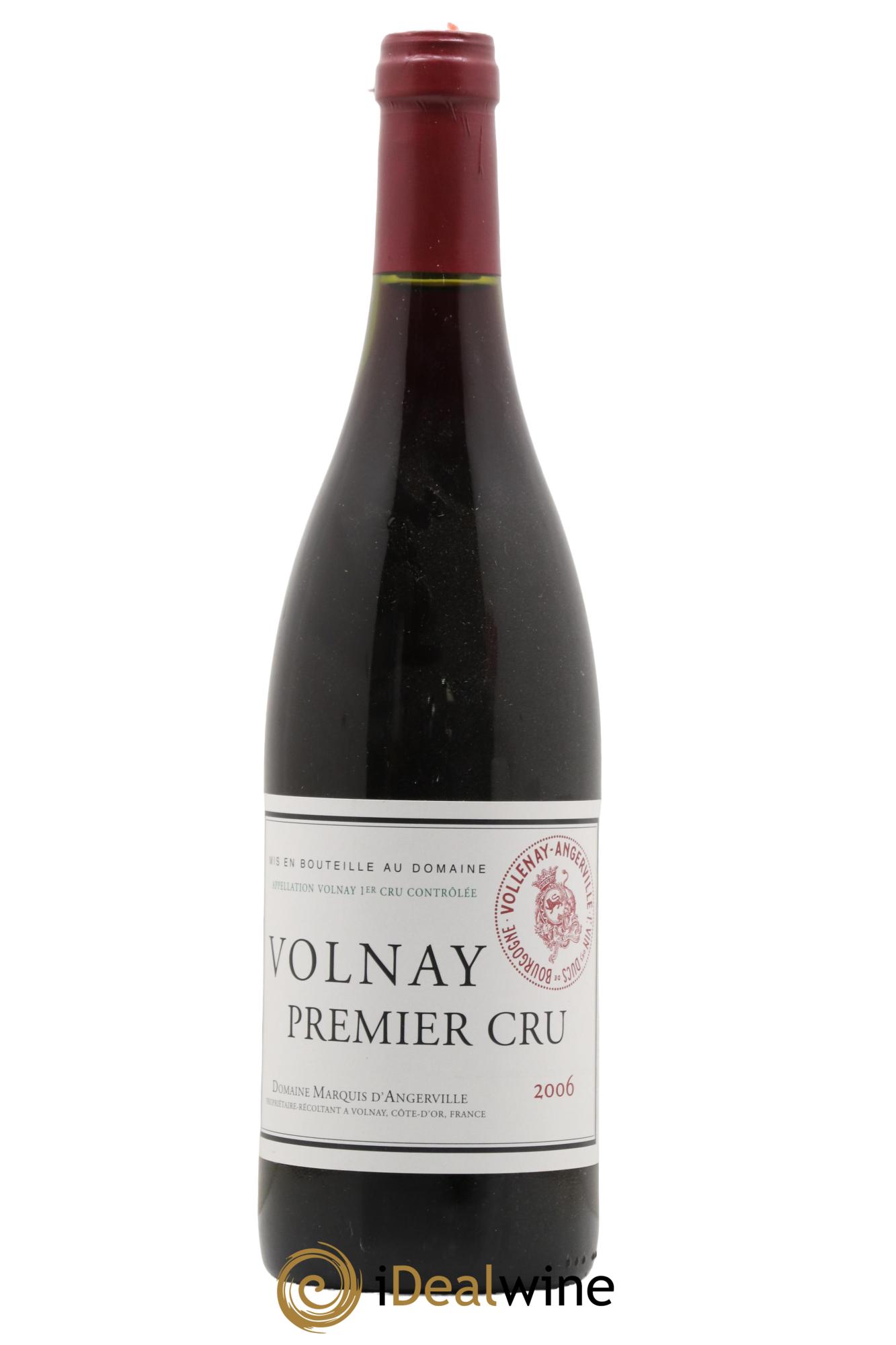 Volnay 1er Cru Marquis d'Angerville (Domaine) 2006 - Lot of 1 bottle - 0