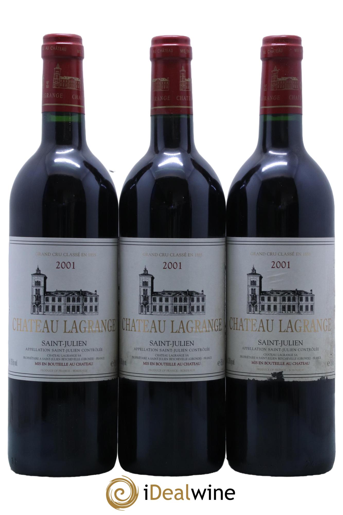 Château Lagrange 3ème Grand Cru Classé  2001 - Lot de 12 bouteilles - 4