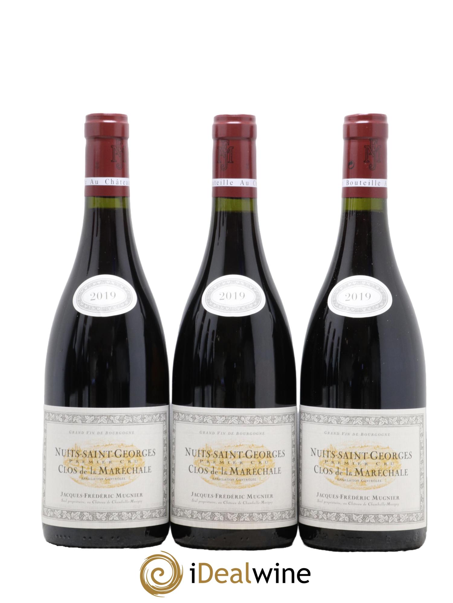 Nuits Saint-Georges 1er Cru Clos de La Maréchale Jacques-Frédéric Mugnier 2019 - Lot de 6 bouteilles - 1